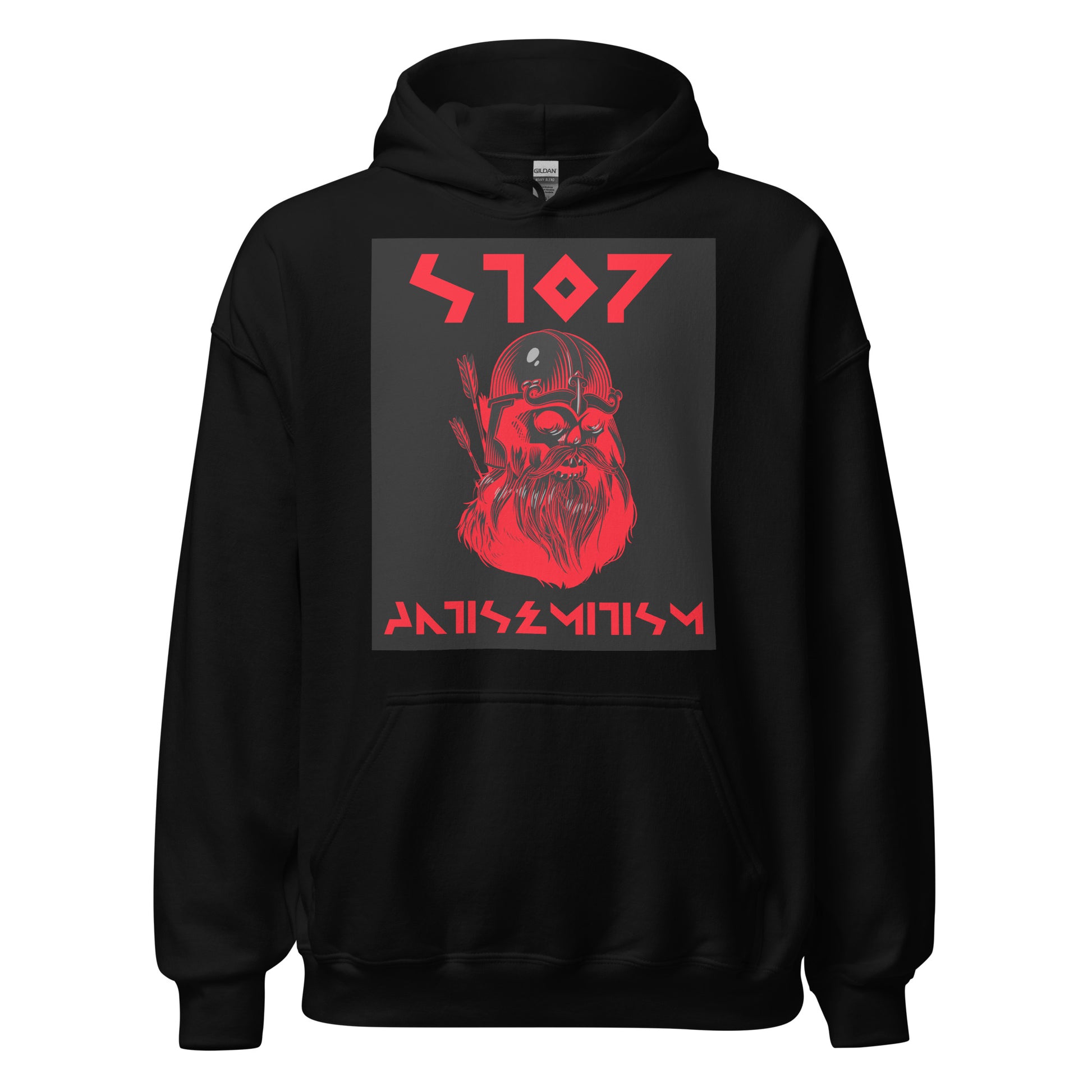Red Fight | Antisemitism | Unisex Hoodie