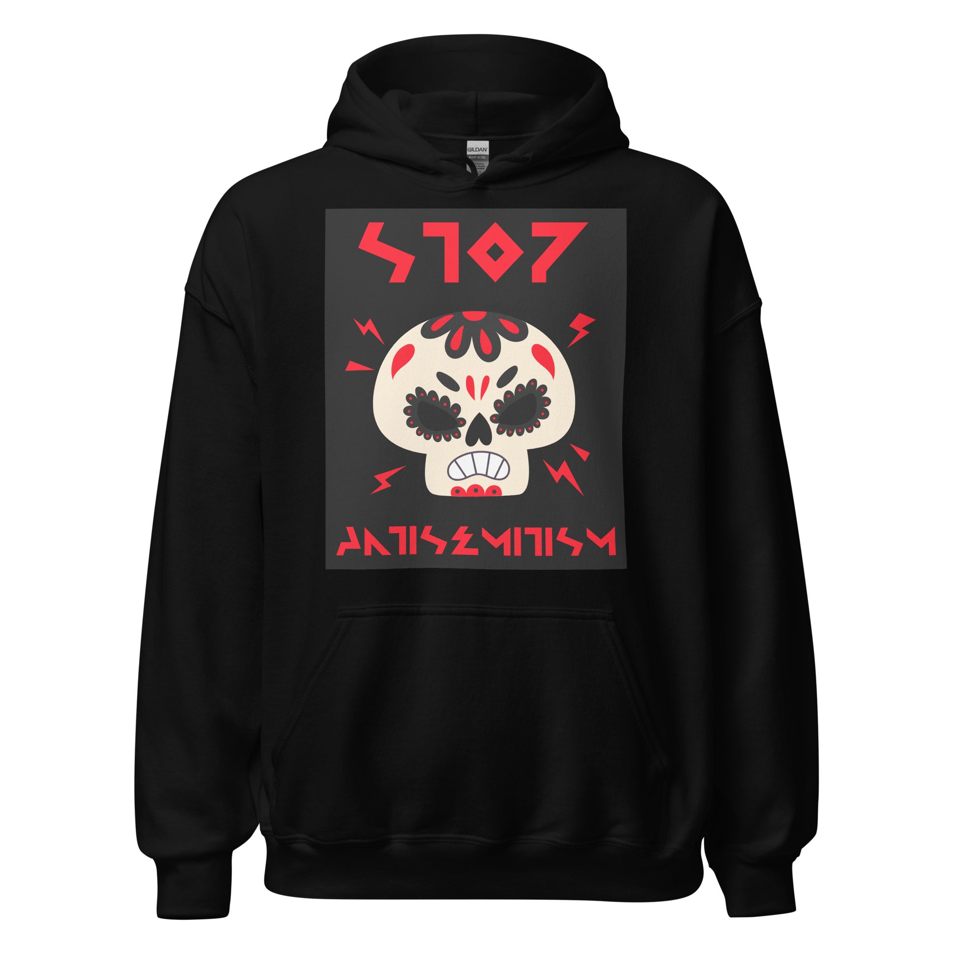 Red Fight | Antisemitism | Unisex Hoodie