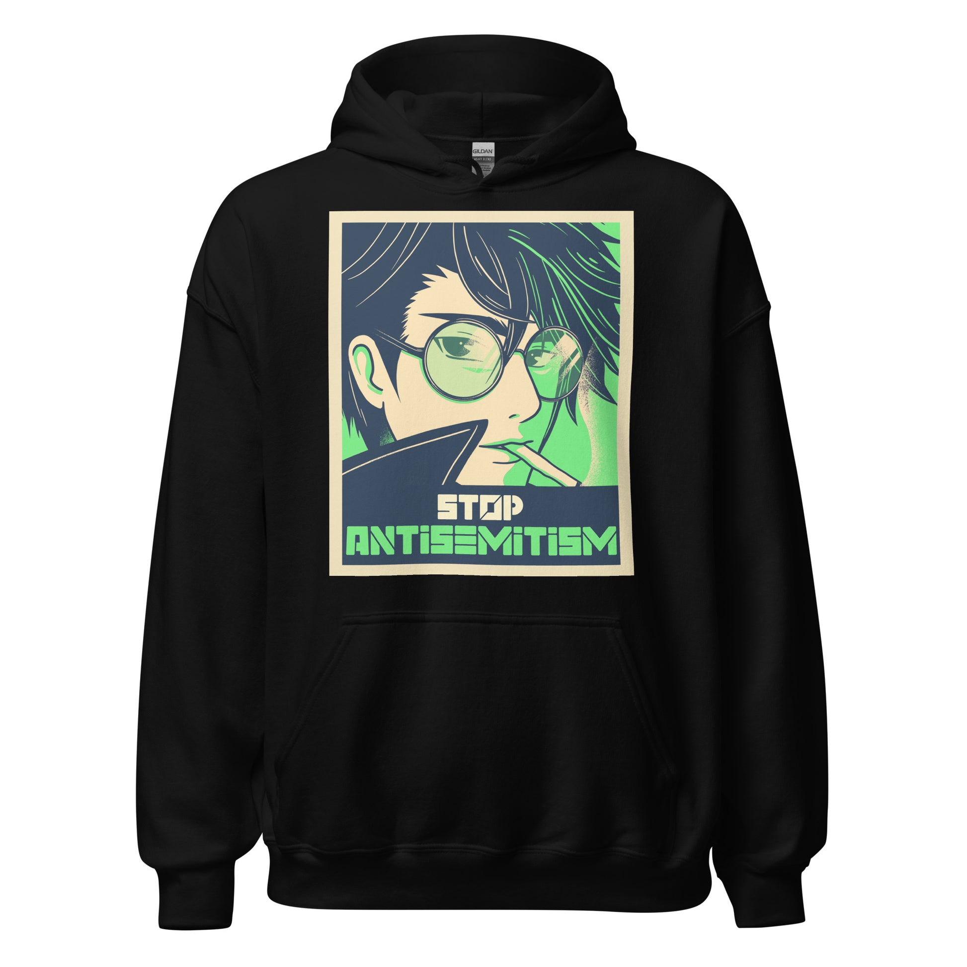 Anime Hero | Antisemitism | Unisex Hoodie