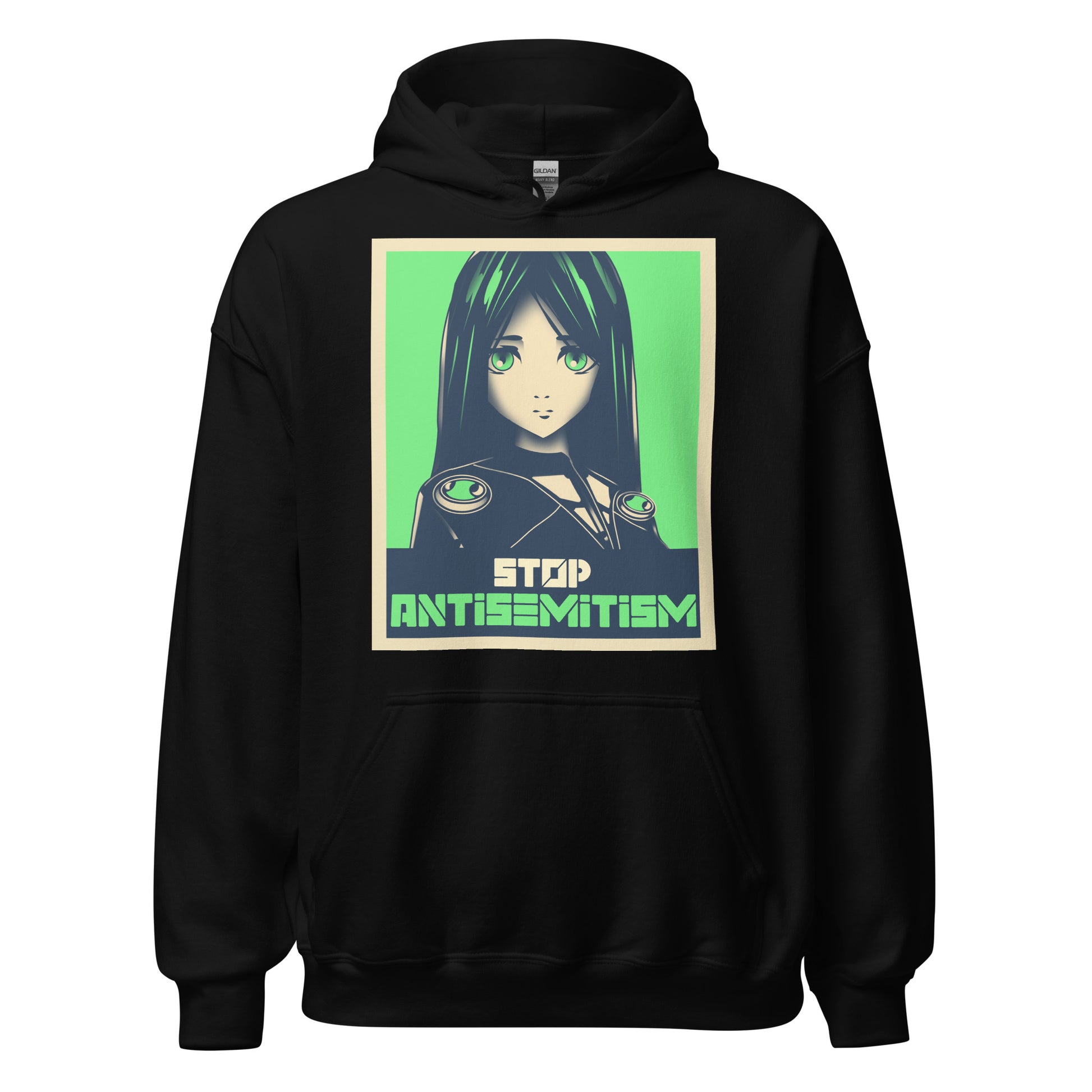 Anime Hero | Antisemitism | Unisex Hoodie