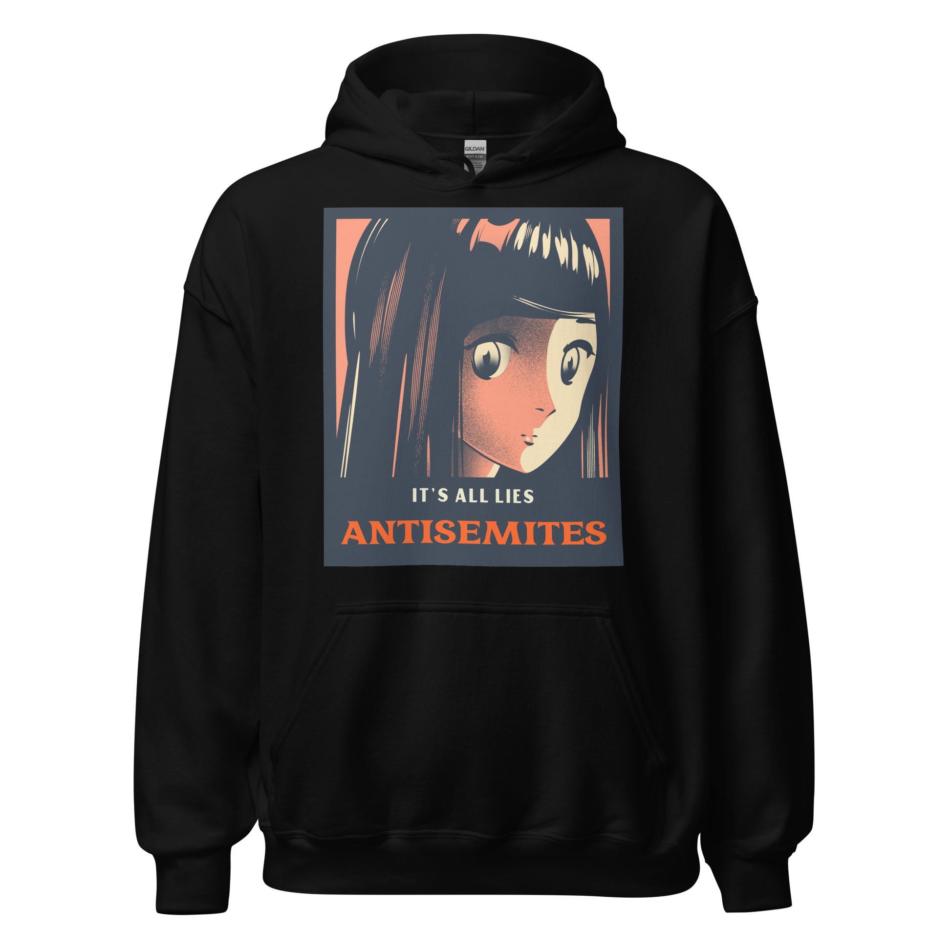 Anime Hero | Antisemitism | Unisex Hoodie