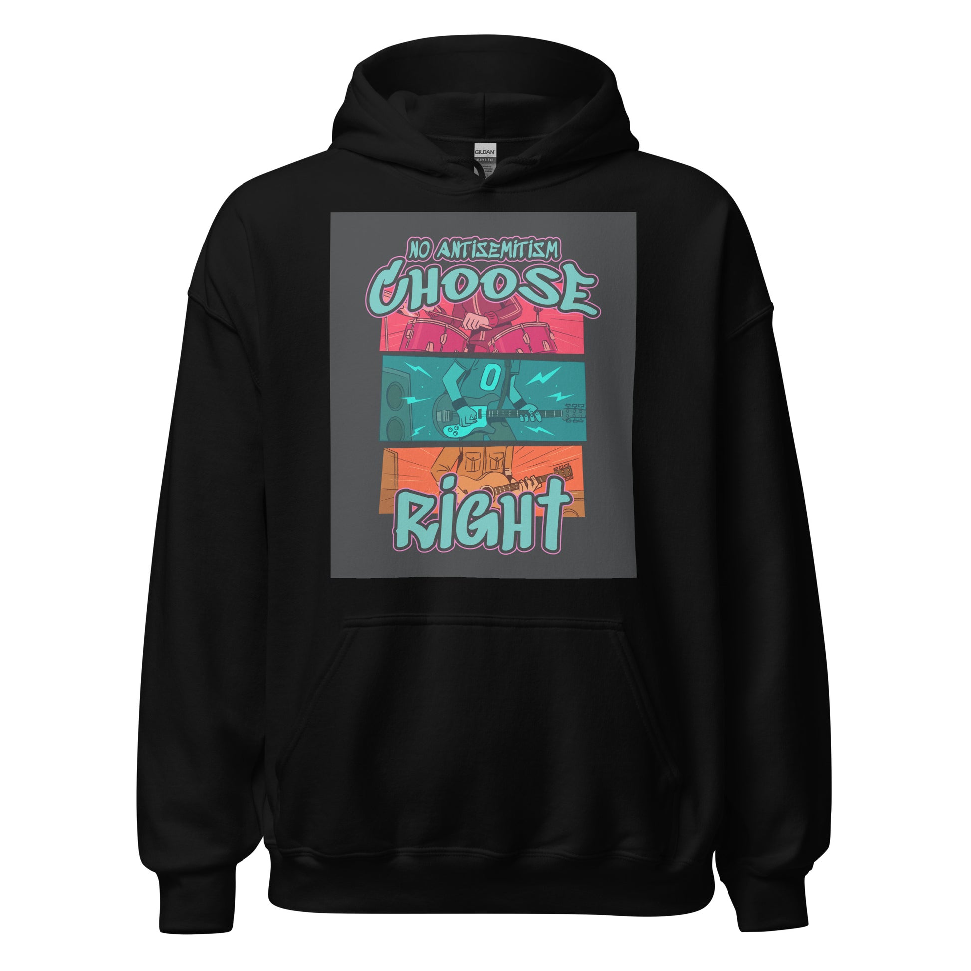 Choose Right | Antisemitism | Unisex Hoodie
