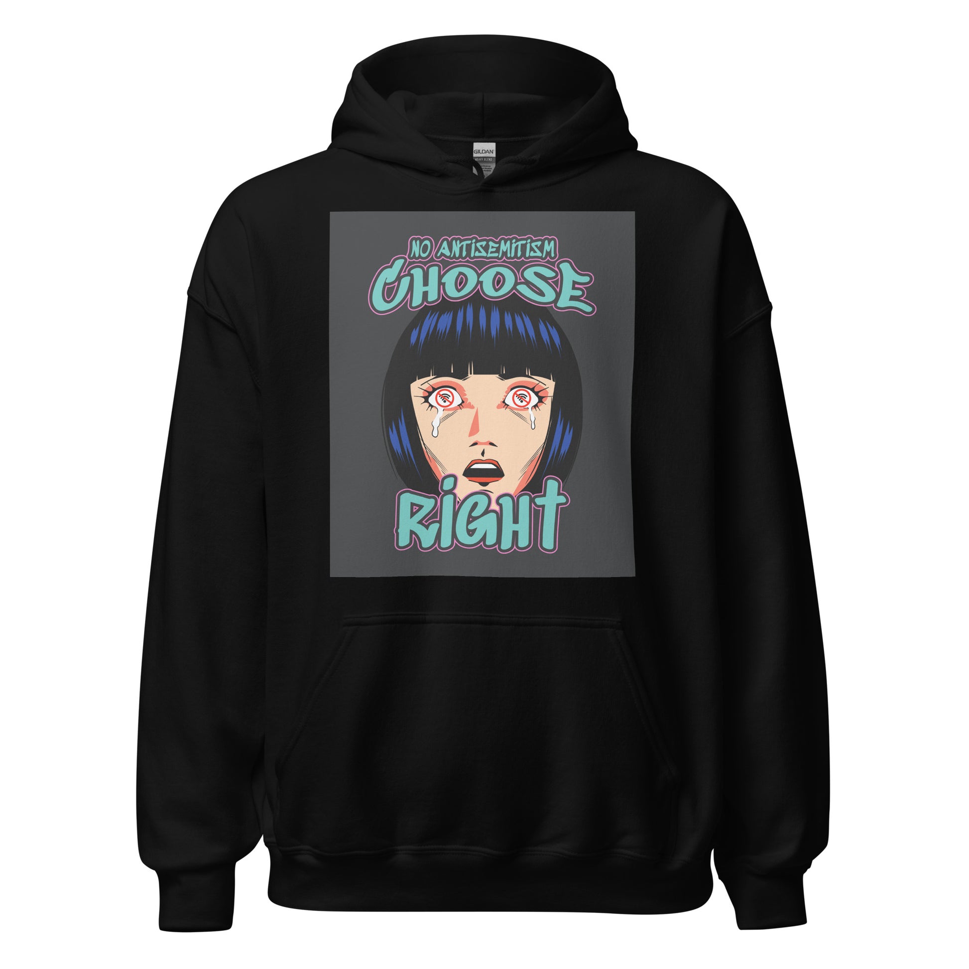 Choose Right | Antisemitism | Unisex Hoodie