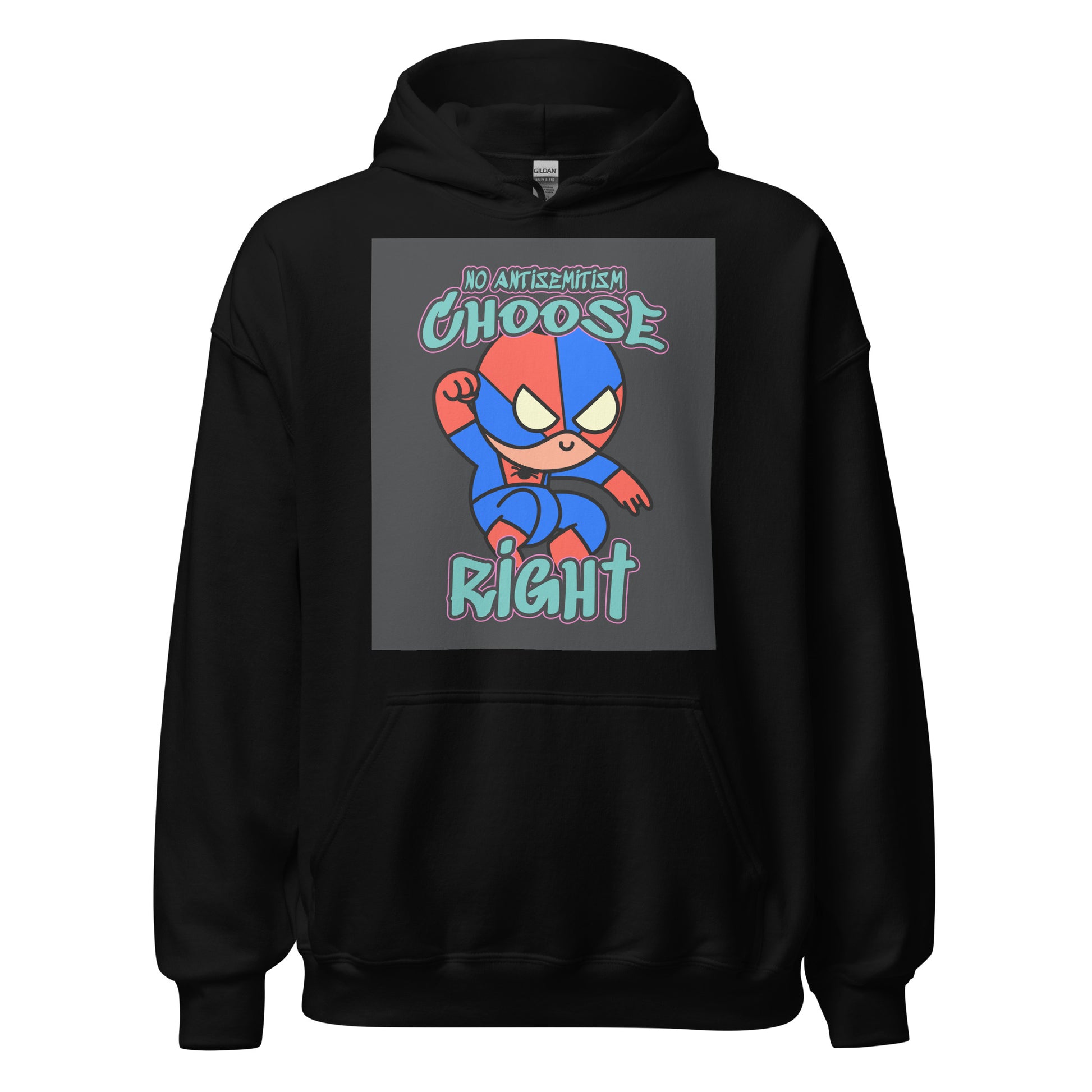 Choose Right | Antisemitism | Unisex Hoodie