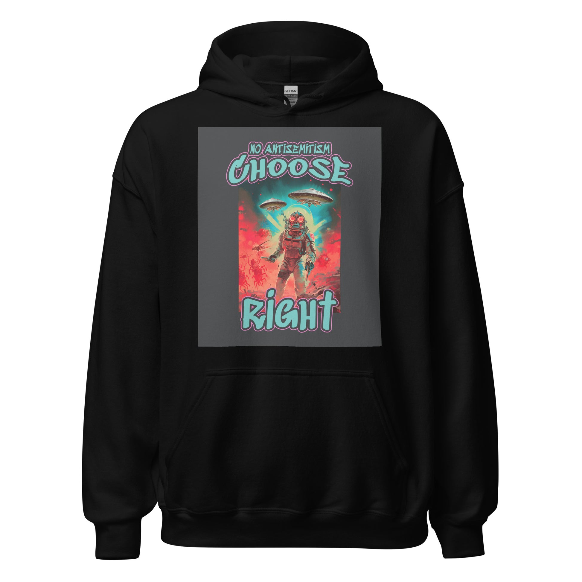 Choose Right | Antisemitism | Unisex Hoodie