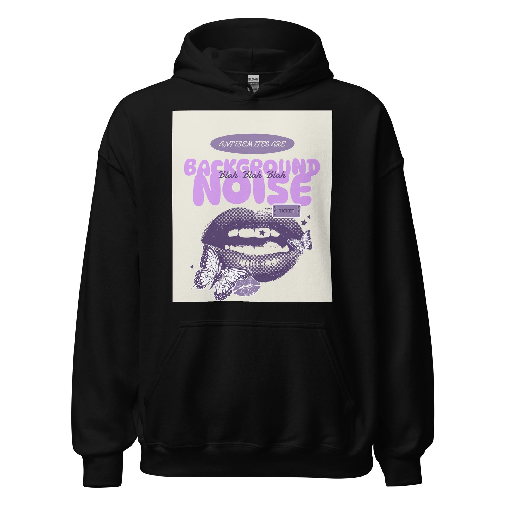 Purple Glam Story | Antisemitism | Unisex Hoodie