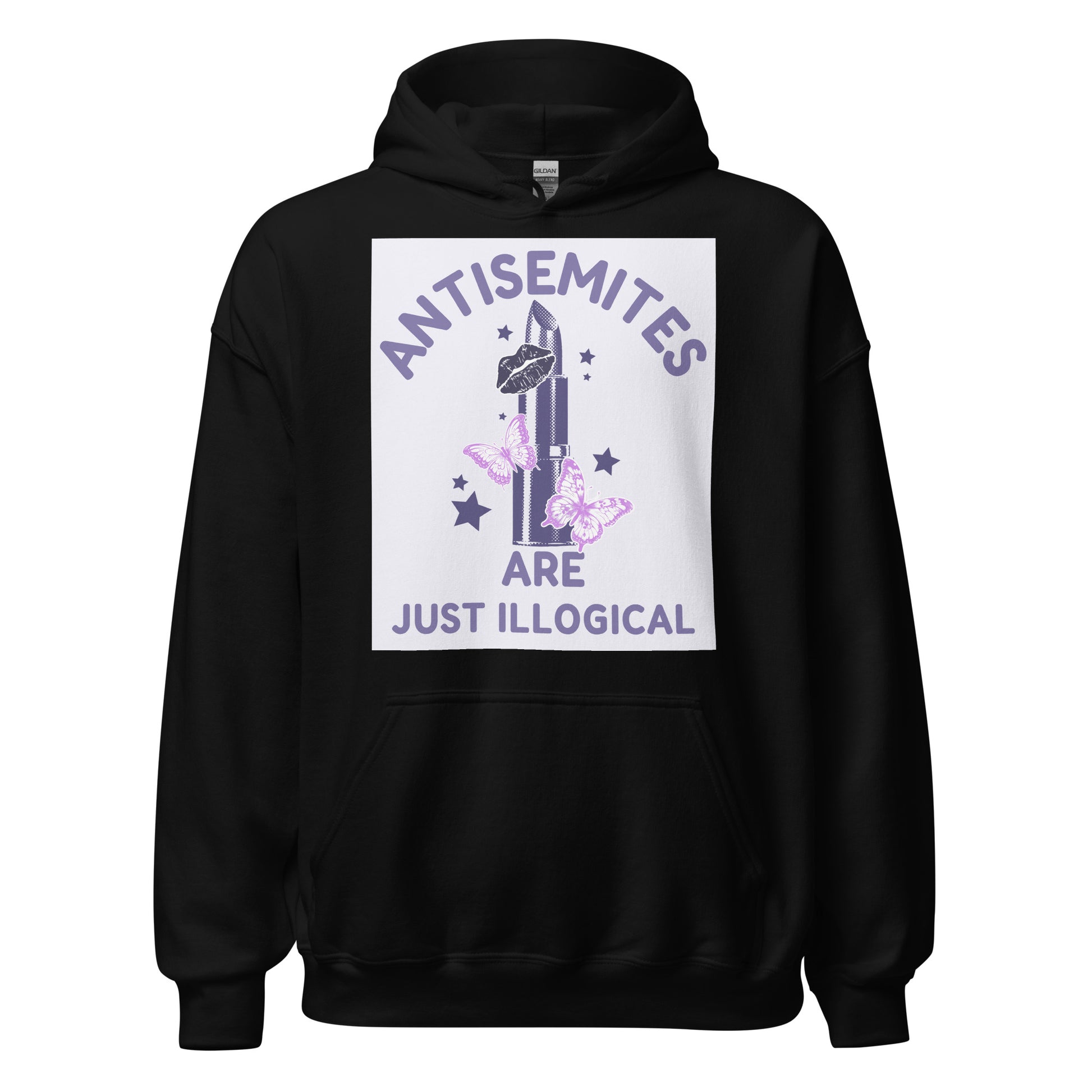 Purple Glam Story | Antisemitism | Unisex Hoodie