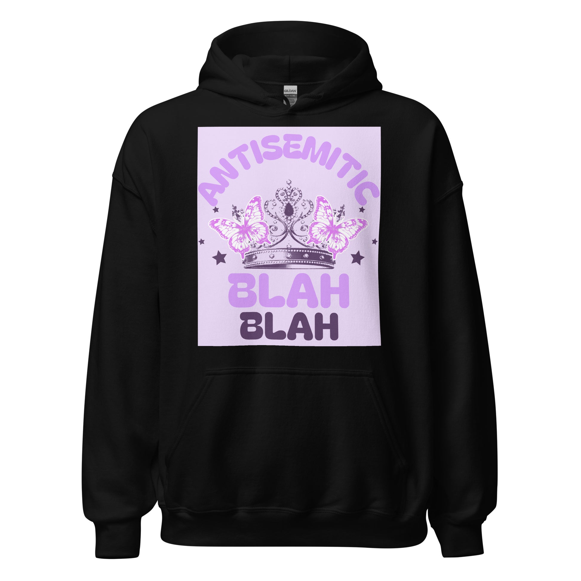 Purple Glam Story | Antisemitism | Unisex Hoodie