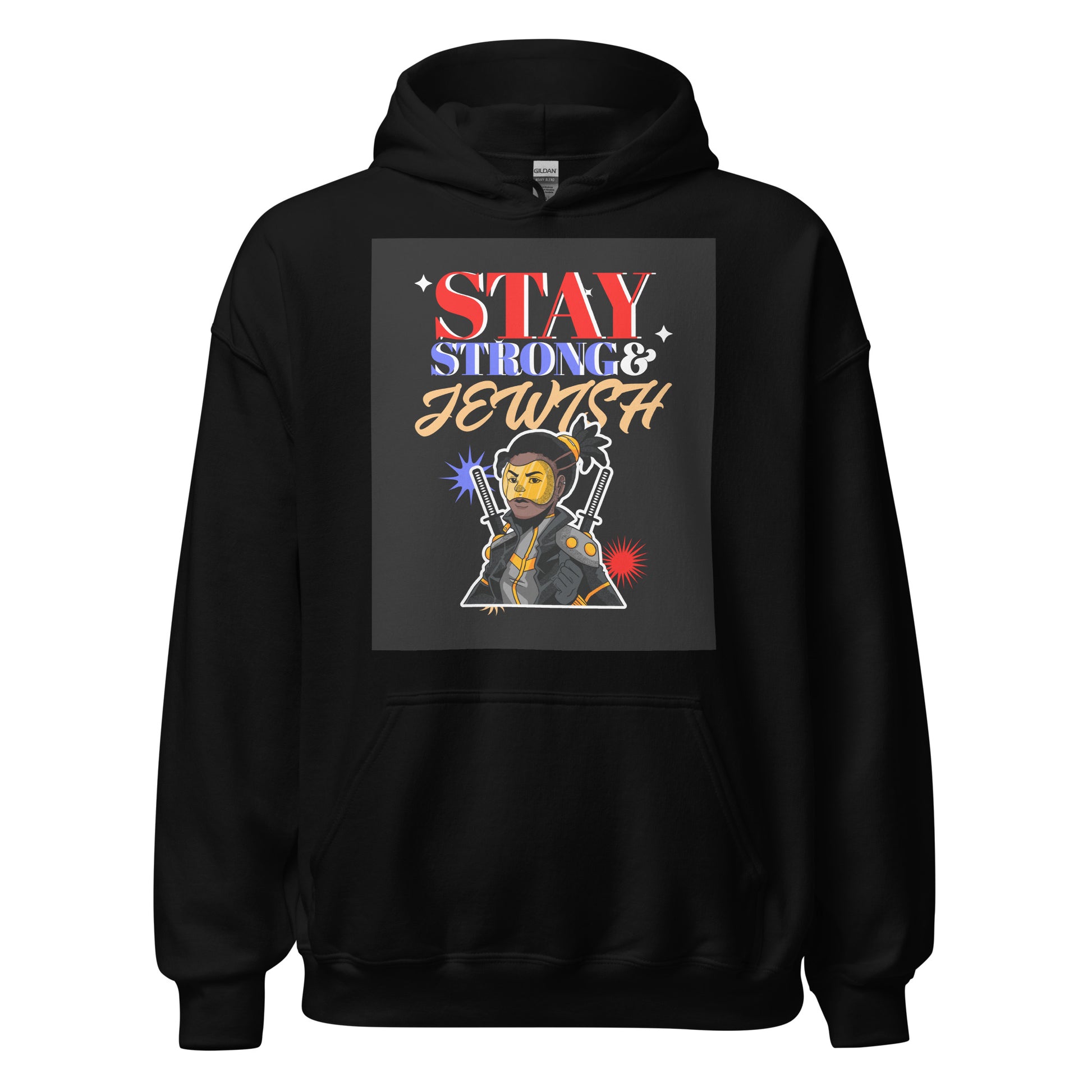 Stay Strong & Jewish | Unisex Hoodie