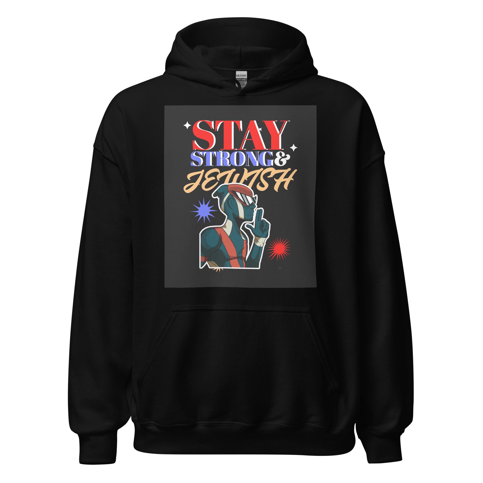 Stay Strong & Jewish | Unisex Hoodie