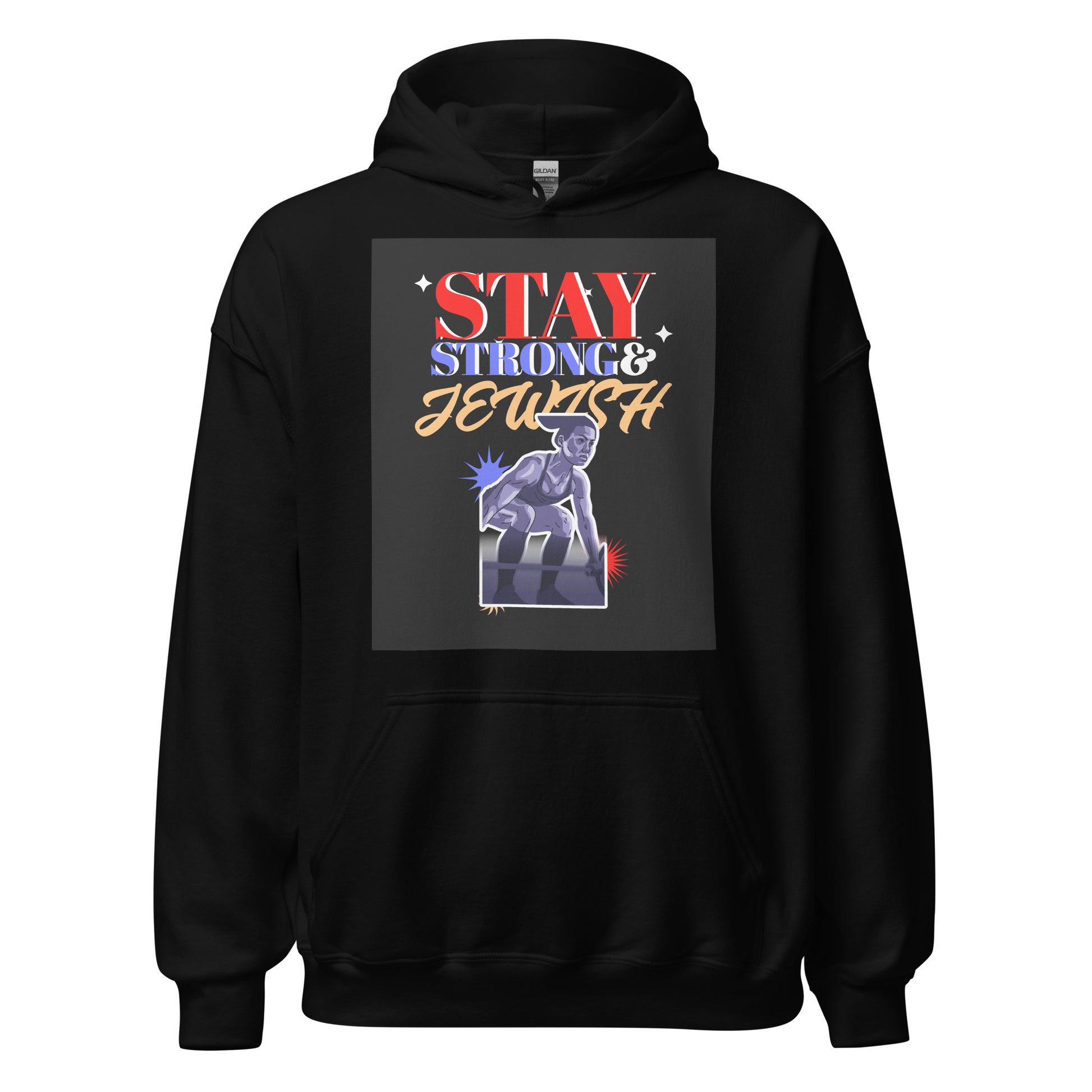 Stay Strong & Jewish | Unisex Hoodie