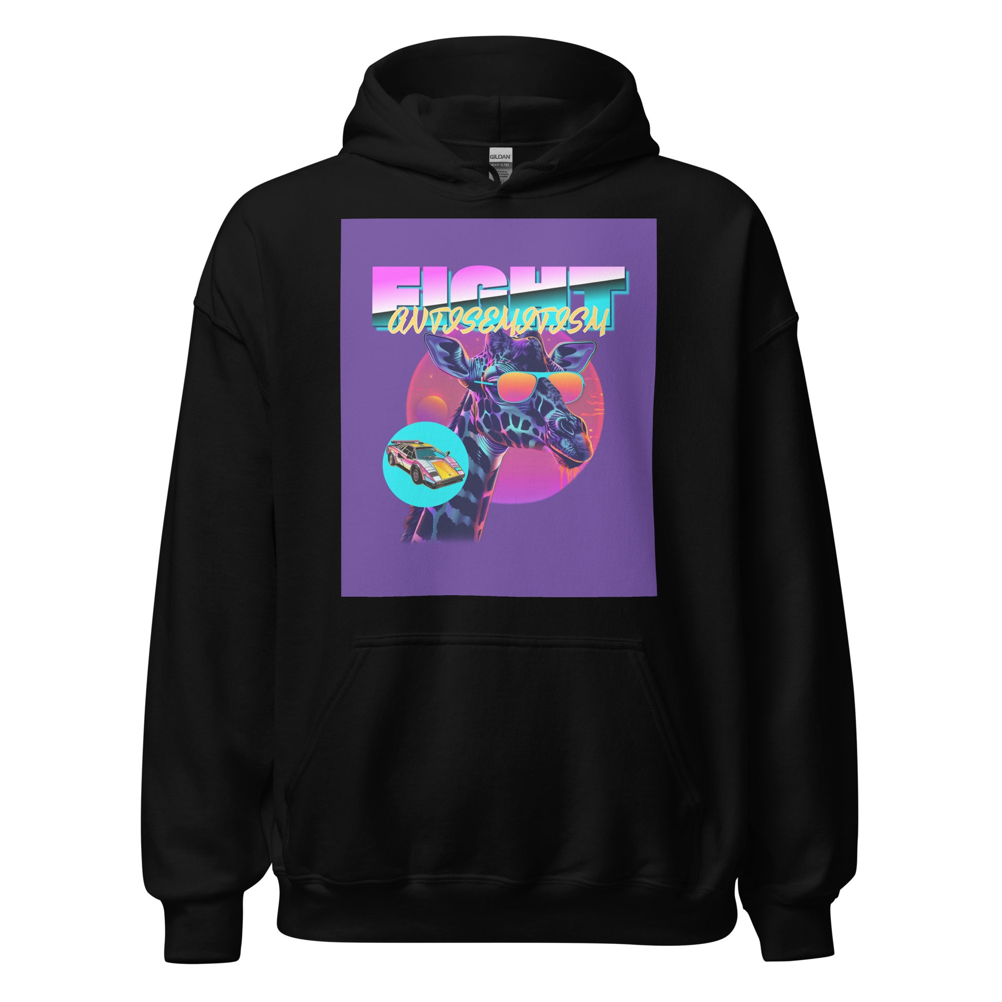 Retro Neon Animal | Unisex Hoodie