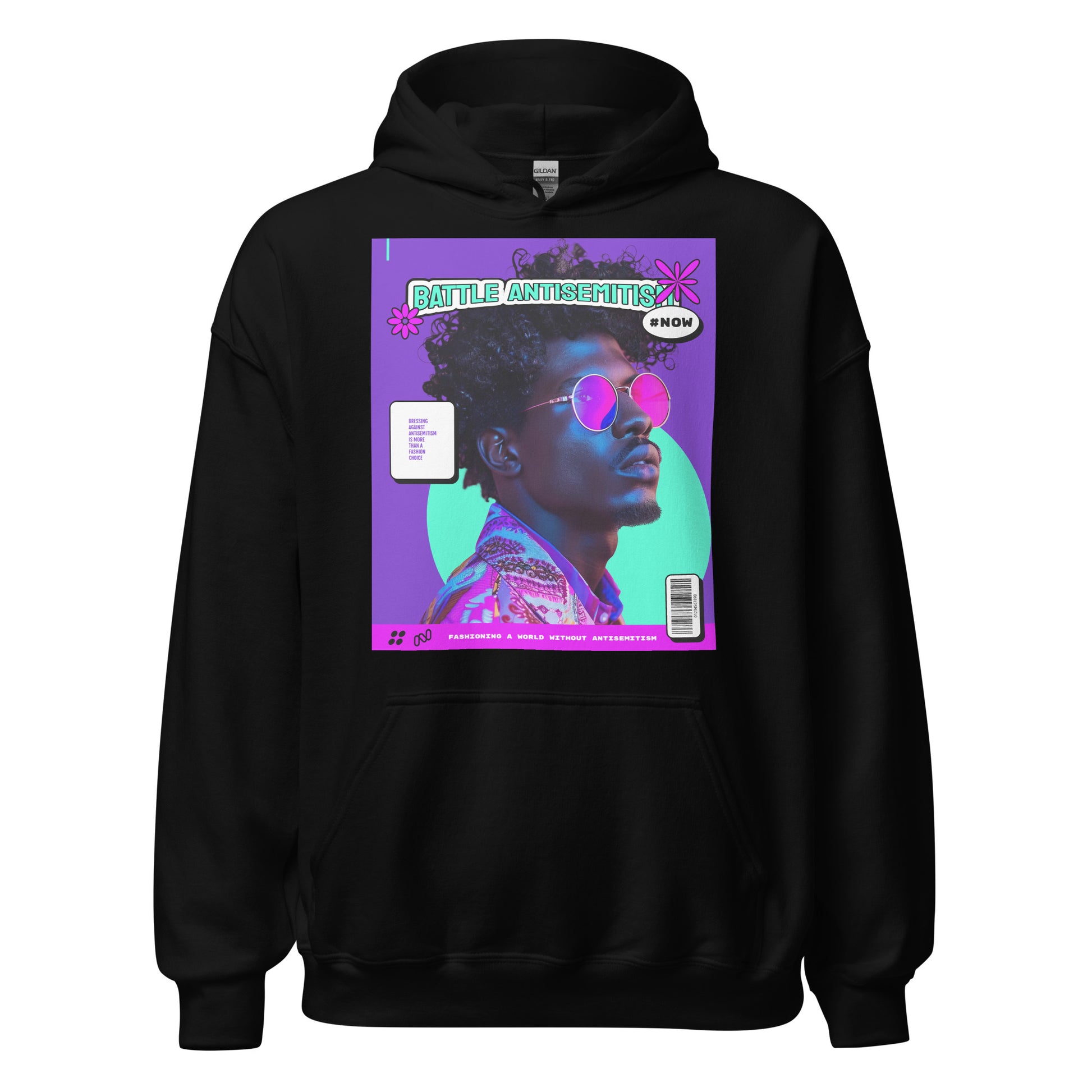 80's Fashion Trend | Battle Antisemitism | Unisex Hoodie