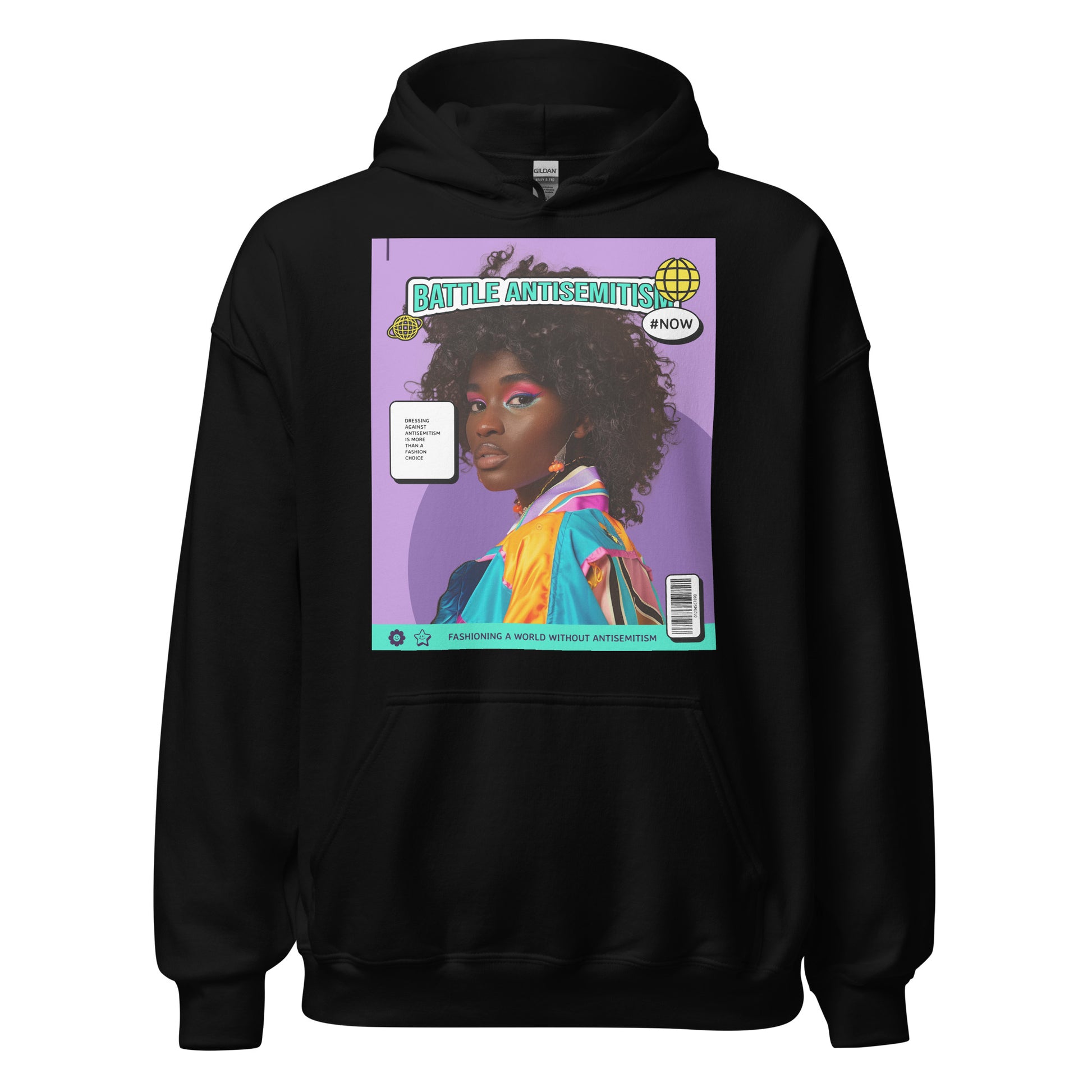 80's Fashion Trend | Battle Antisemitism | Unisex Hoodie