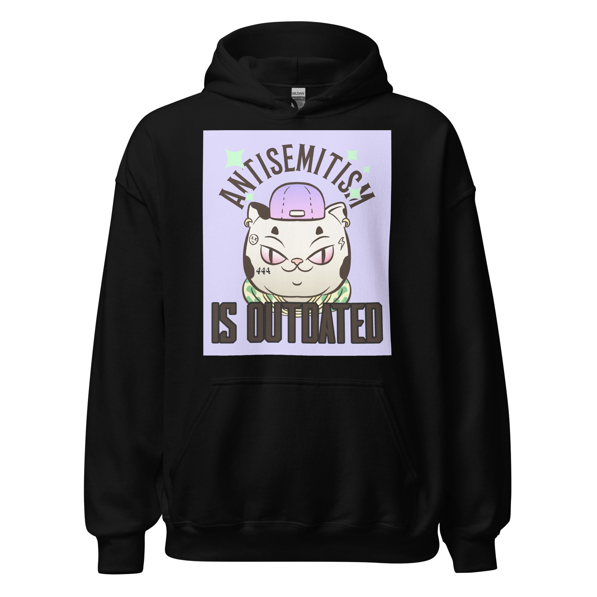 Cool Cat | Antisemitism Is Outdated | Unisex Hoodie