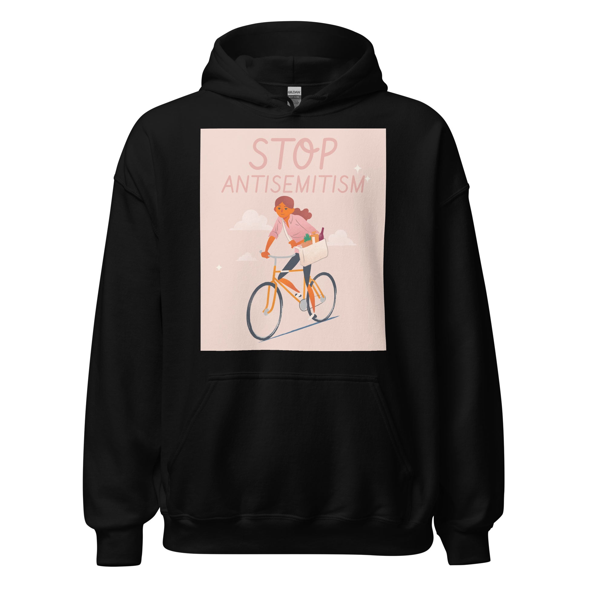 Bike Journey | Stop Antisemitism | Unisex Hoodie
