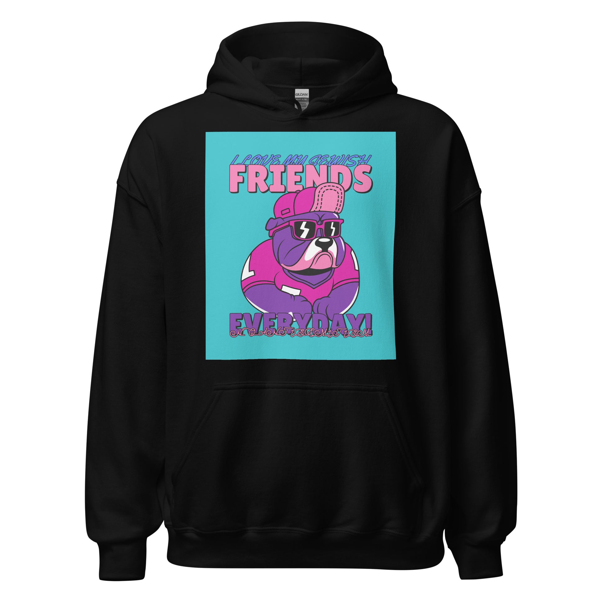 Streetart Graffiti Cartoon | Antisemitism | Unisex Hoodie