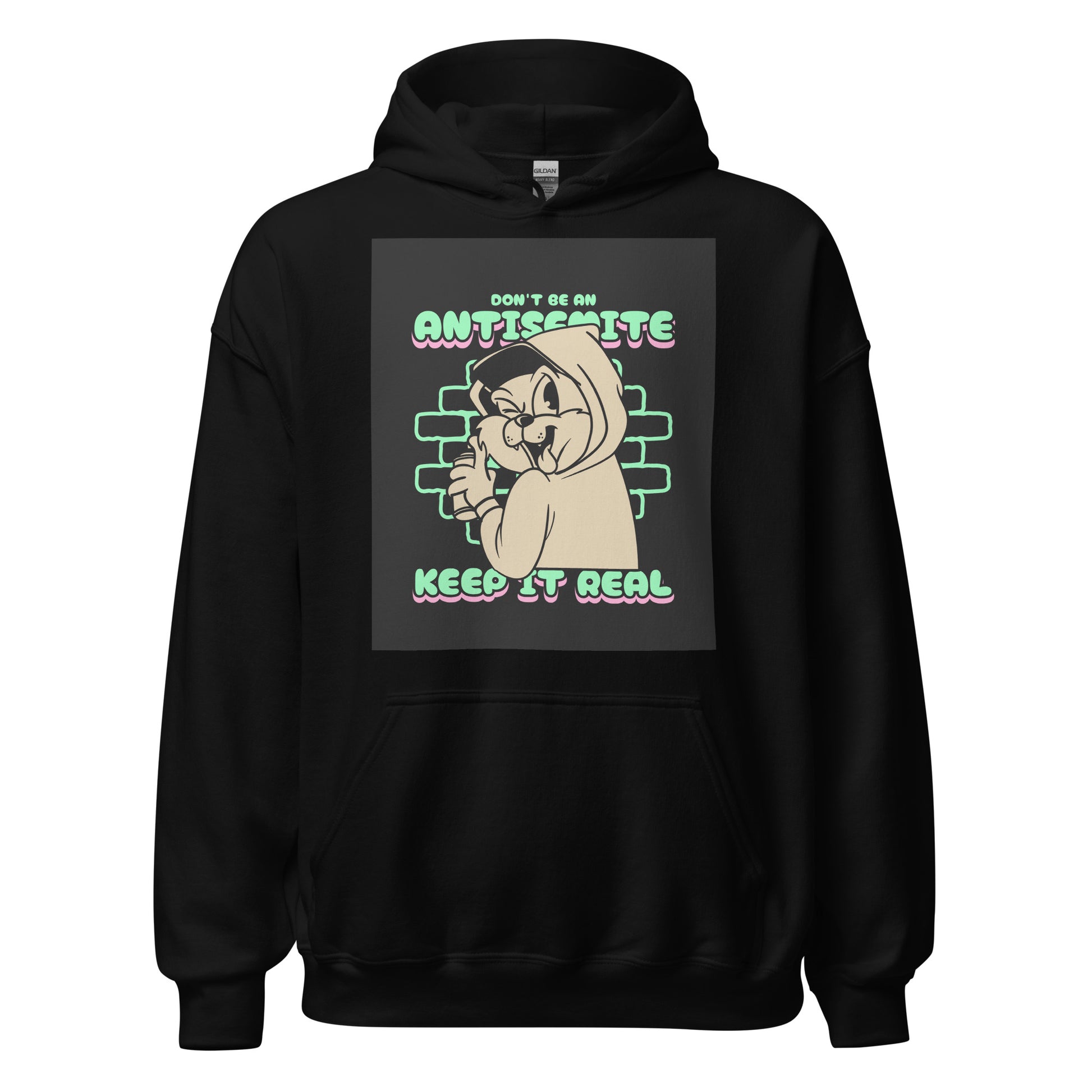 Streetart Graffiti Cartoon | Antisemitism | Unisex Hoodie