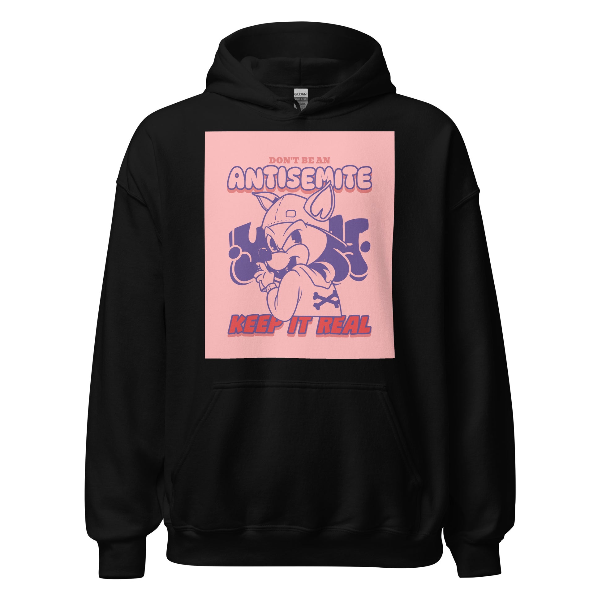 Streetart Graffiti Cartoon | Antisemitism | Unisex Hoodie