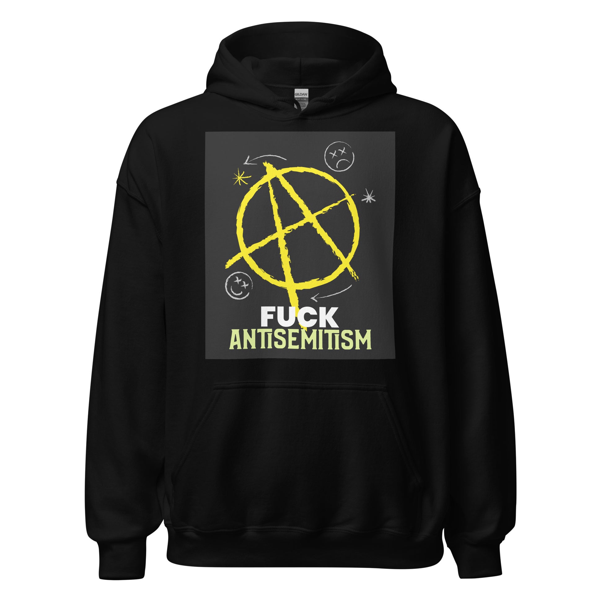 Fuck Antisemitism Graffiti | Unisex Hoodie