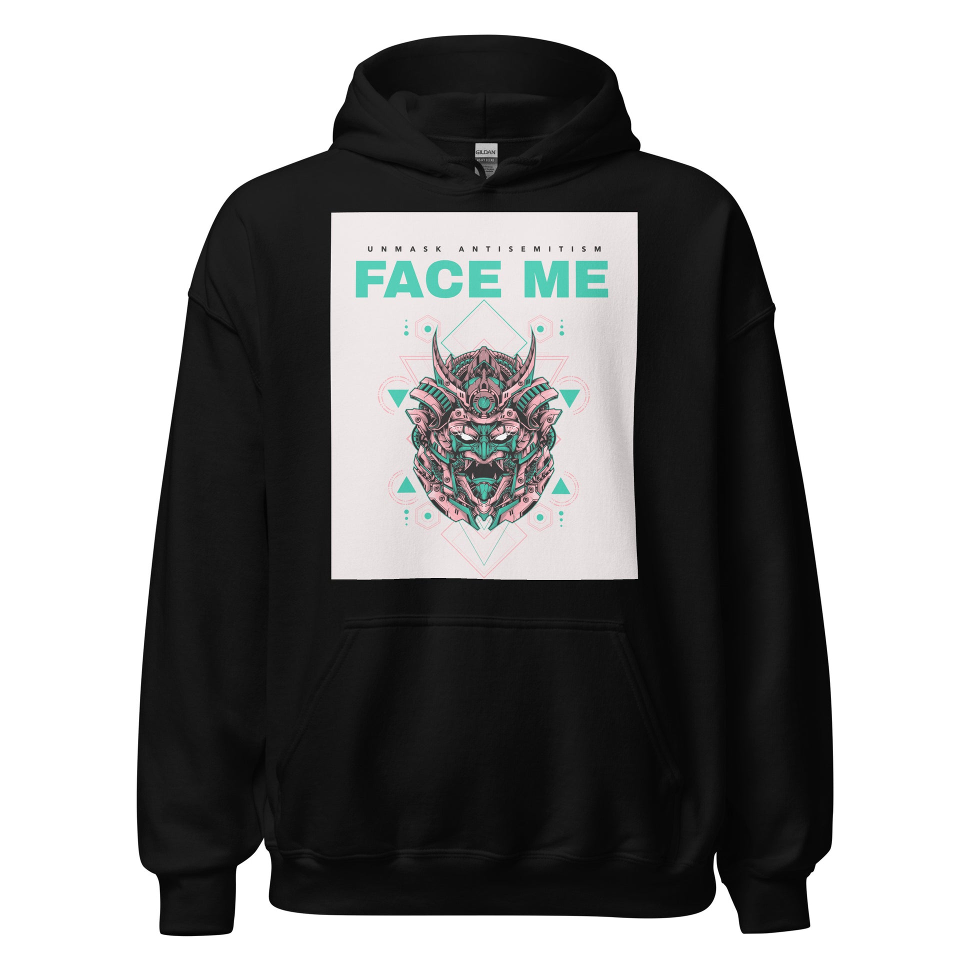 Face Me | Unmask Antisemitism | Unisex Hoodie