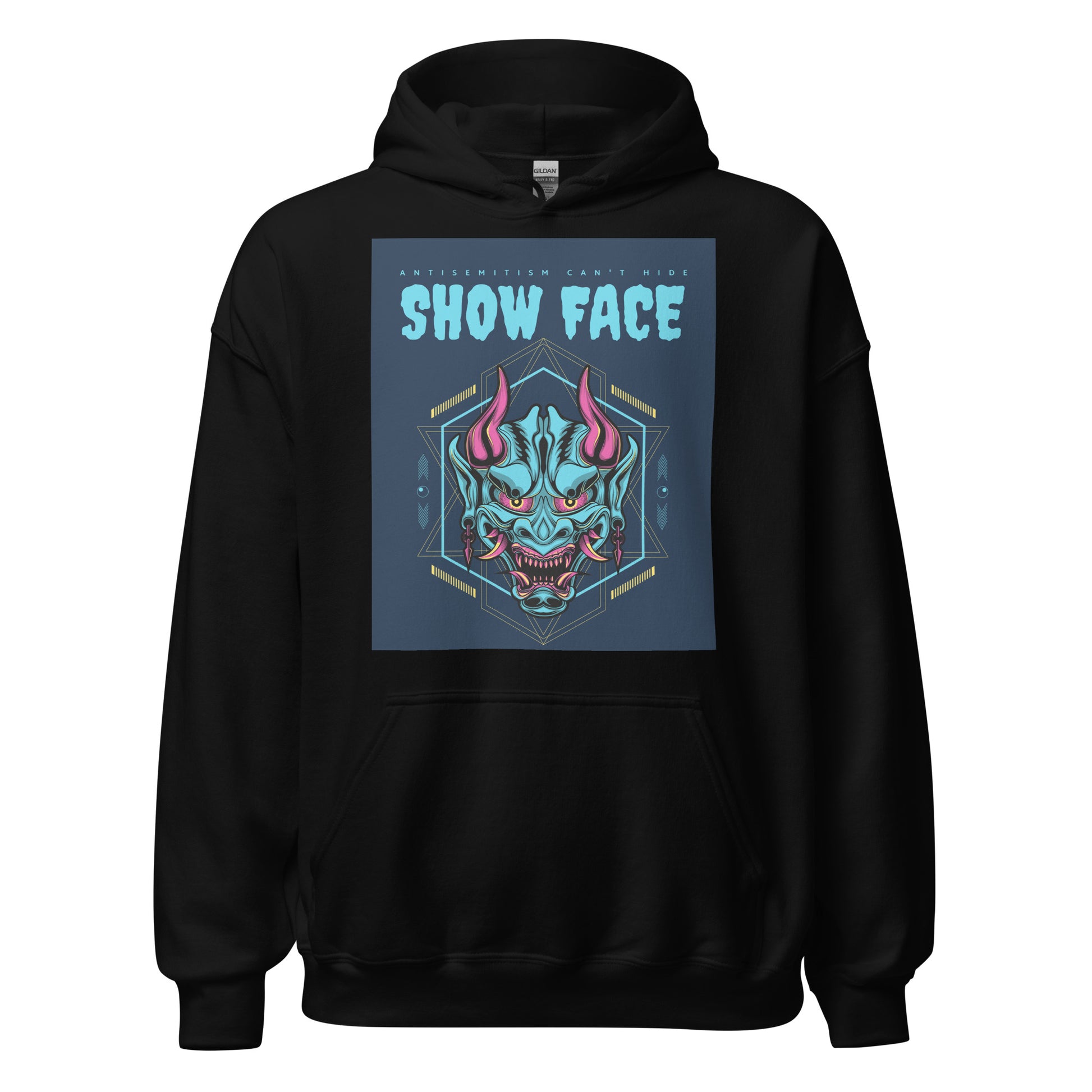 Show Face | Antisemitism Can't Hide | Unisex Hoodie