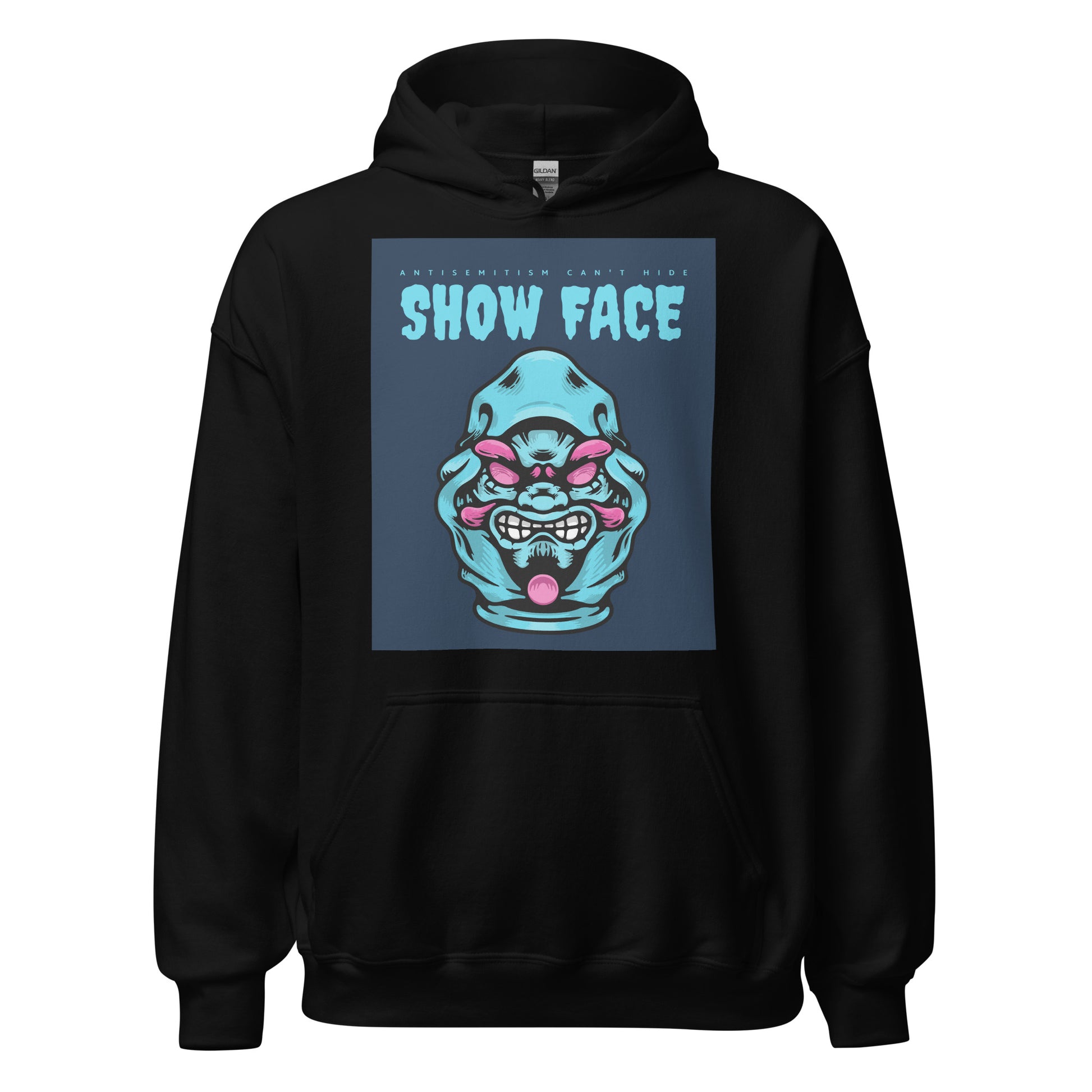 Show Face | Antisemitism Can't Hide | Unisex Hoodie
