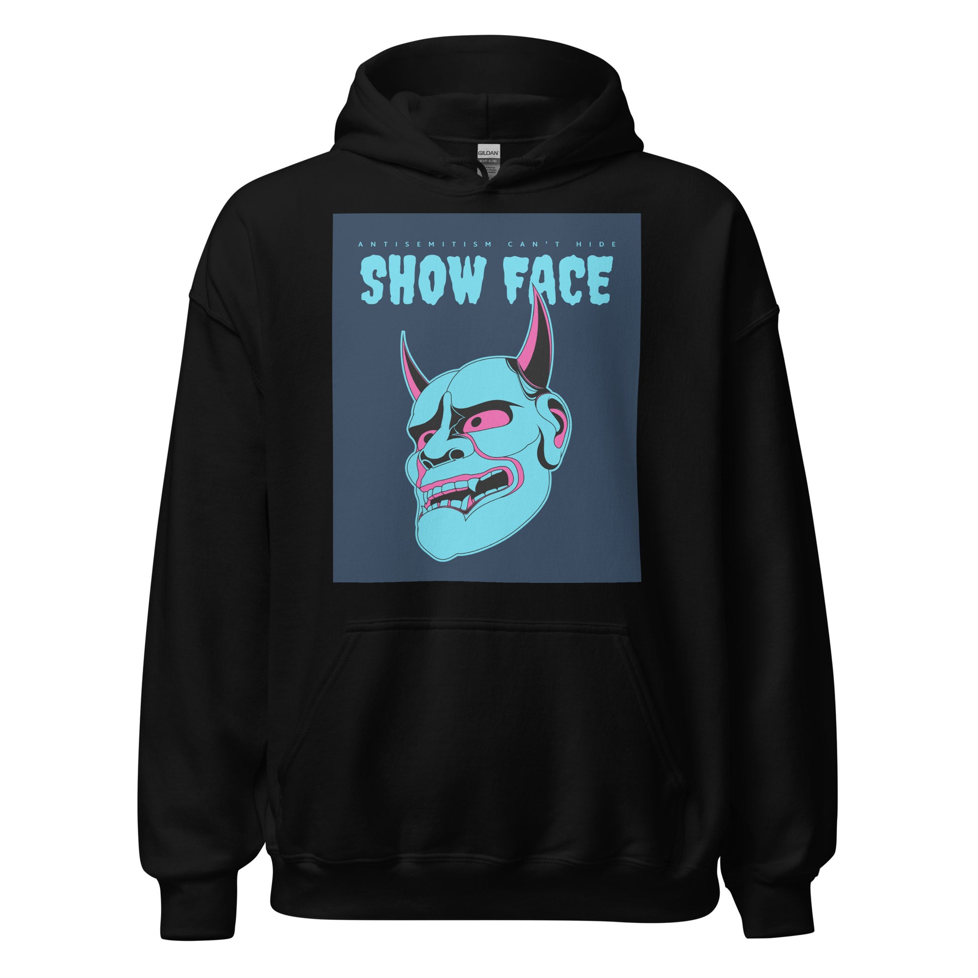Show Face | Antisemitism Can't Hide | Unisex Hoodie