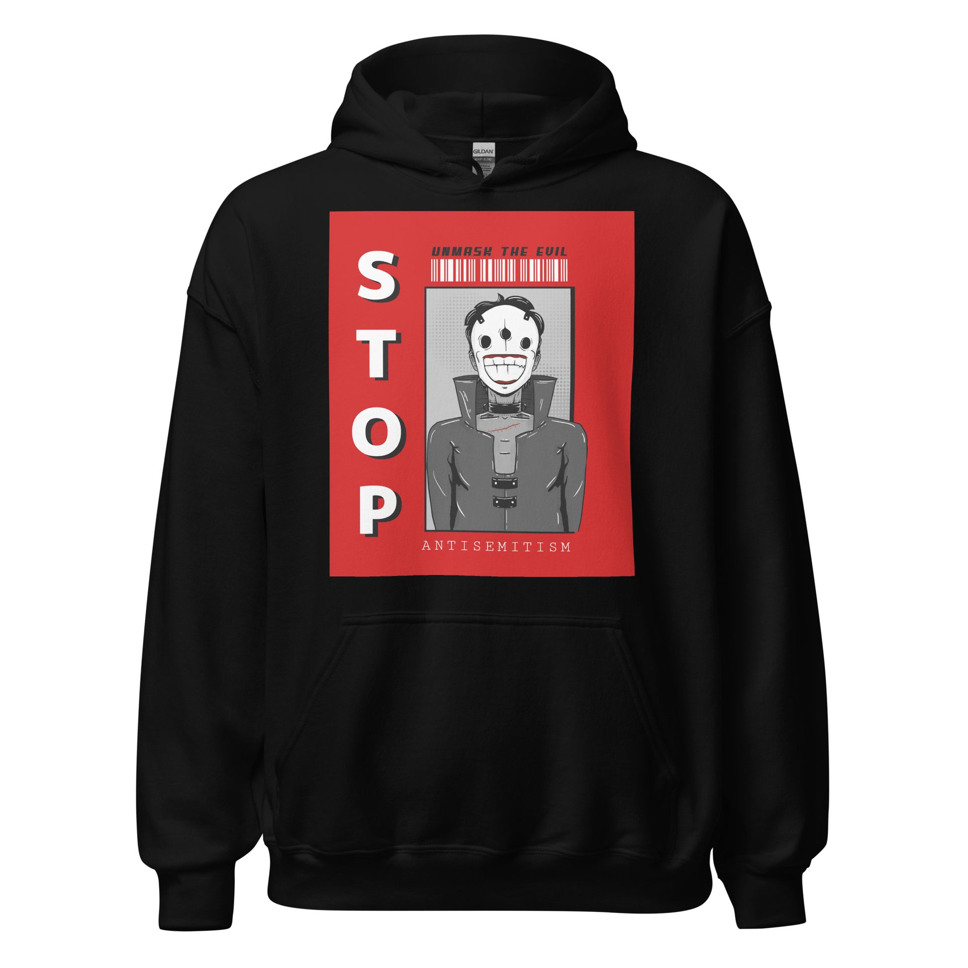 Unmask Evil | Antisemitism | Unisex Hoodie
