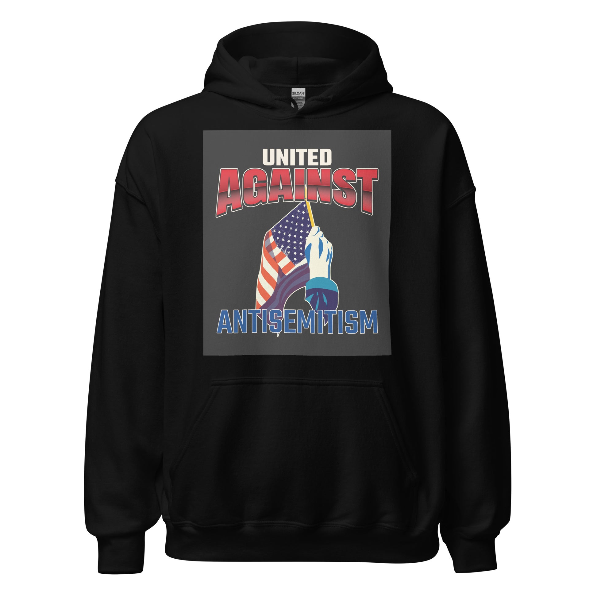 USA Edition | United Against Antisemitism | Unisex Hoodie