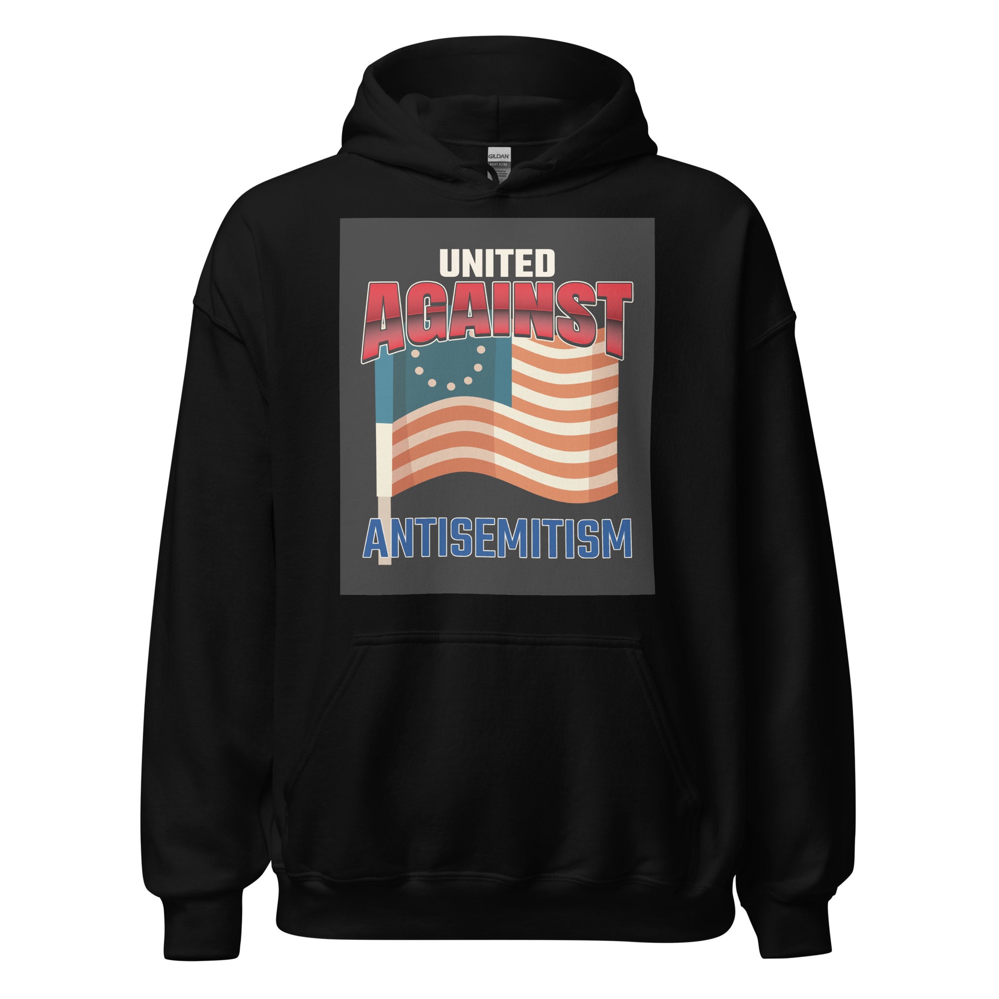 USA Edition | United Against Antisemitism | Unisex Hoodie