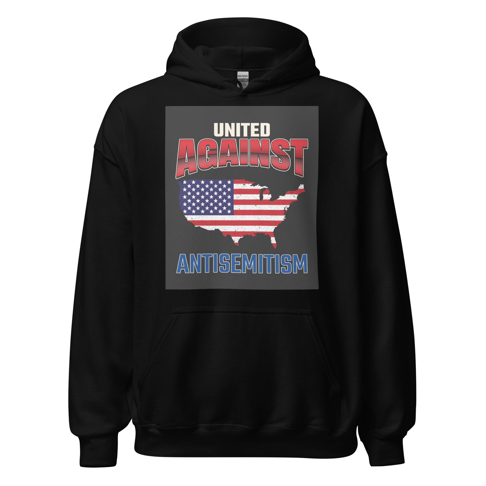 USA Edition | United Against Antisemitism | Unisex Hoodie