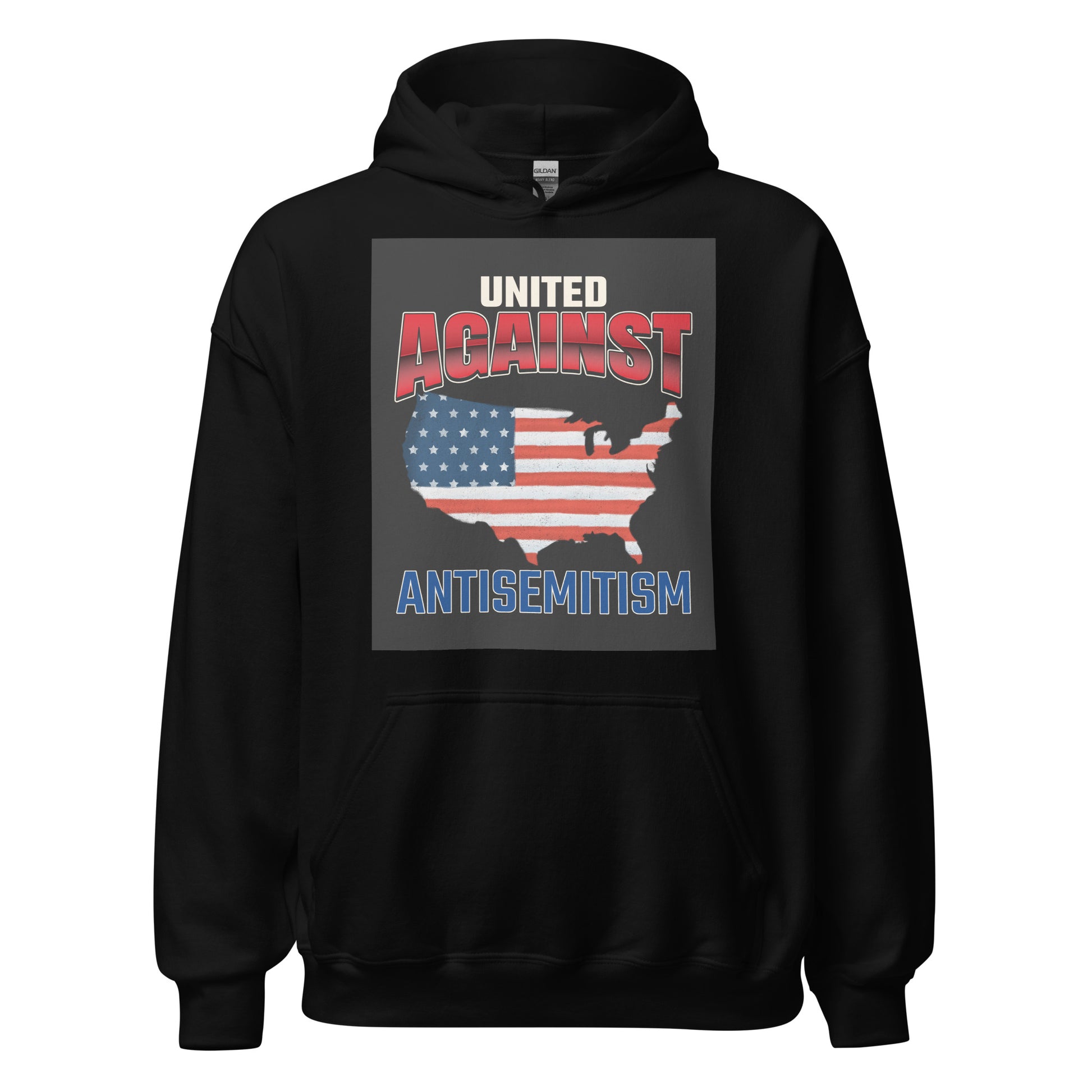 USA Edition | United Against Antisemitism | Unisex Hoodie