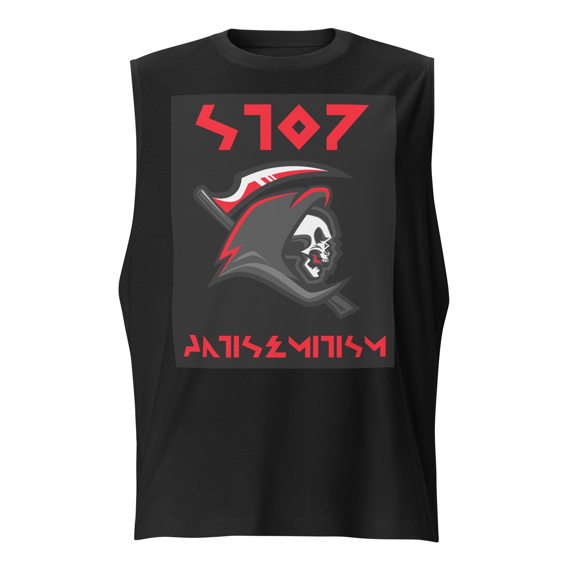 Red Fight | Unisex Muscle Tank Top