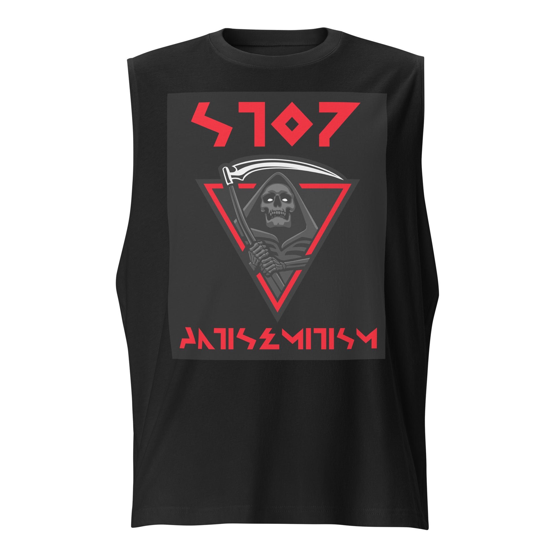 Red Fight | Unisex Muscle Tank Top
