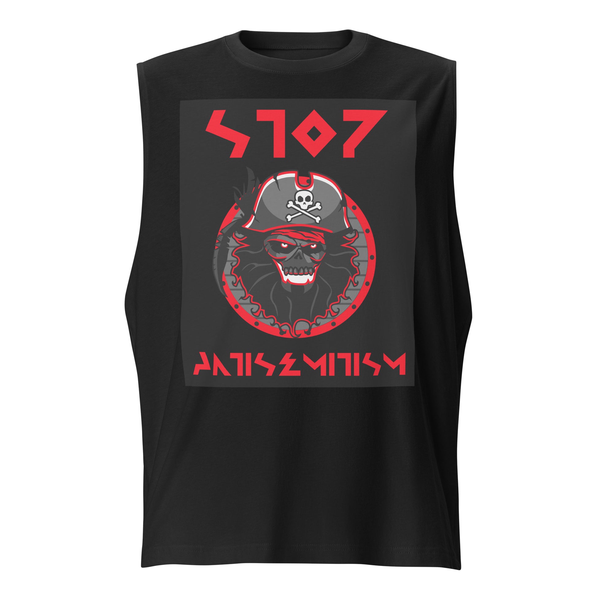 Red Fight | Unisex Muscle Tank Top