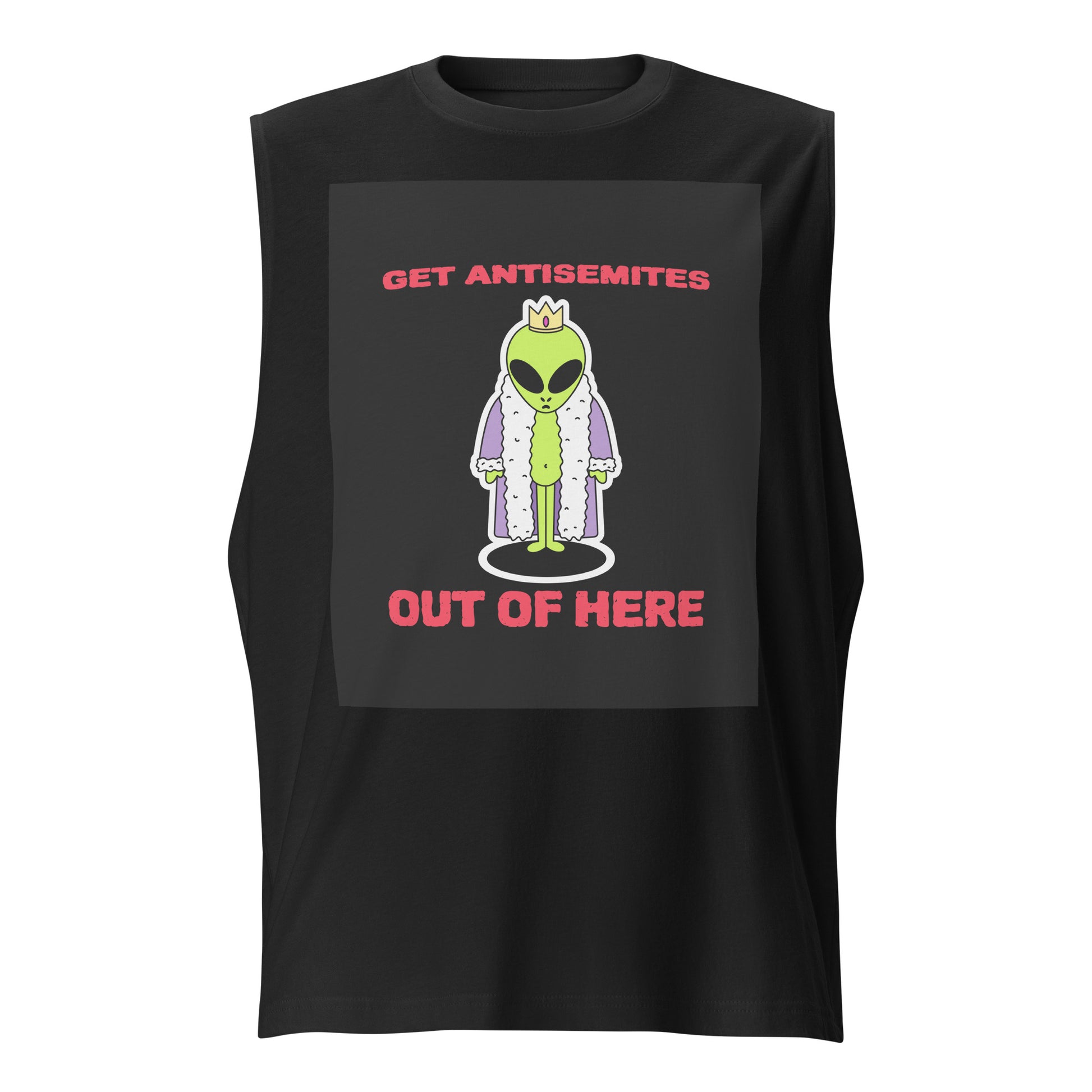 Get Alien Out | Antisemitism | Unisex Muscle Tank Top