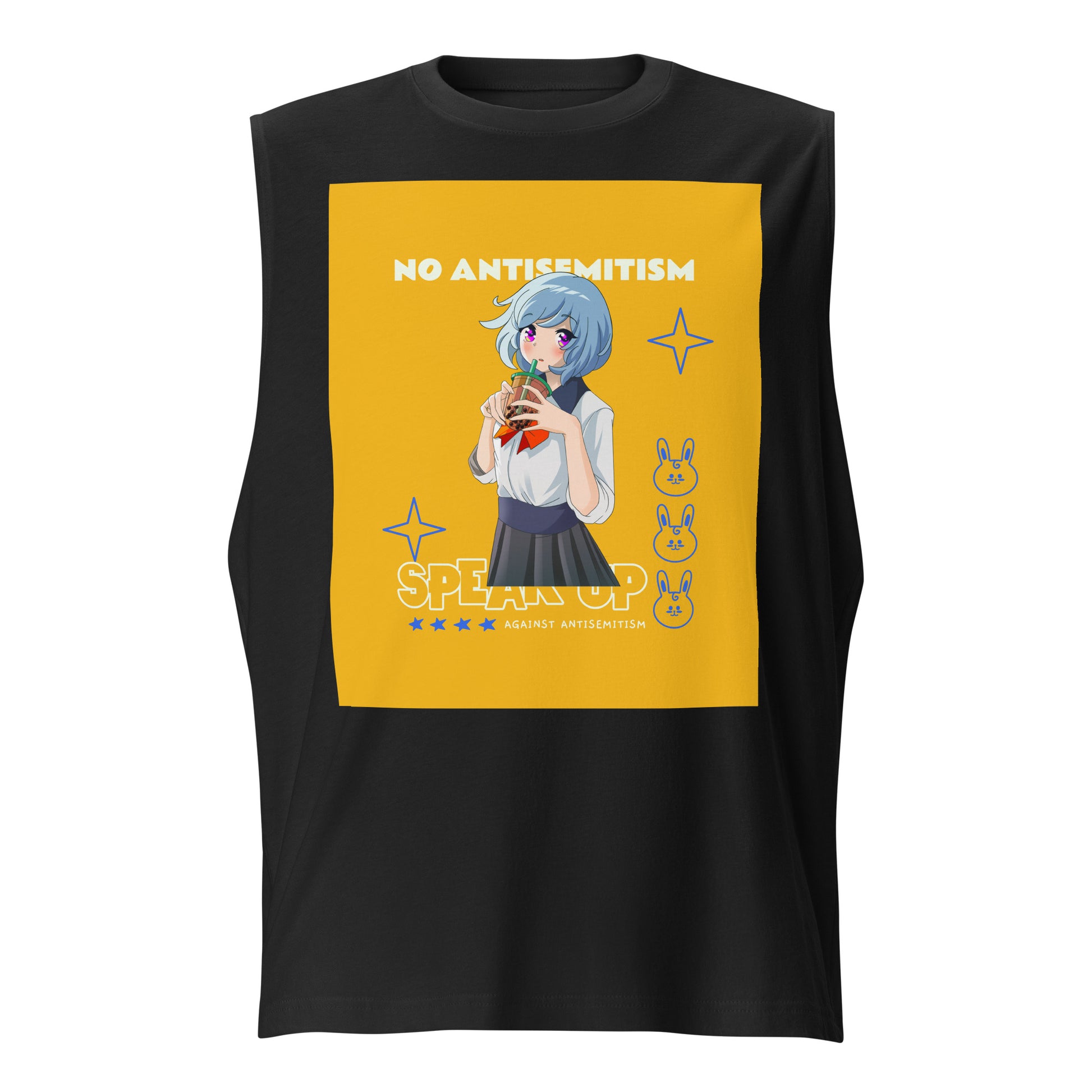 Speak Up | Antisemitism | Unisex Muscle Tank Top