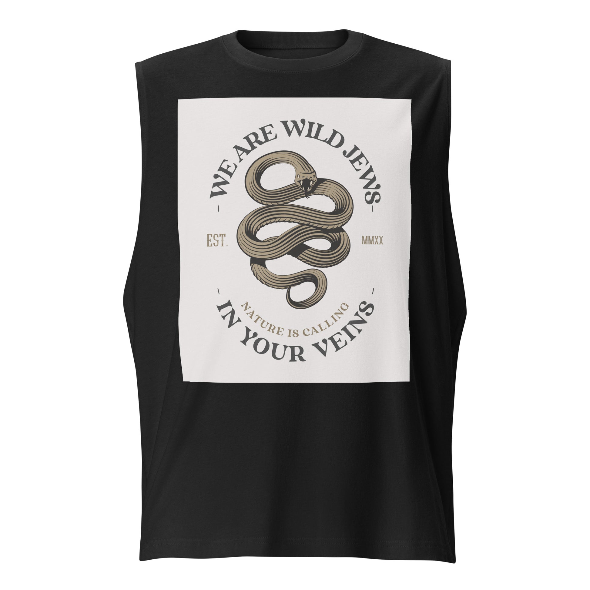 Biker Road | Jews | Unisex Muscle Tank Top