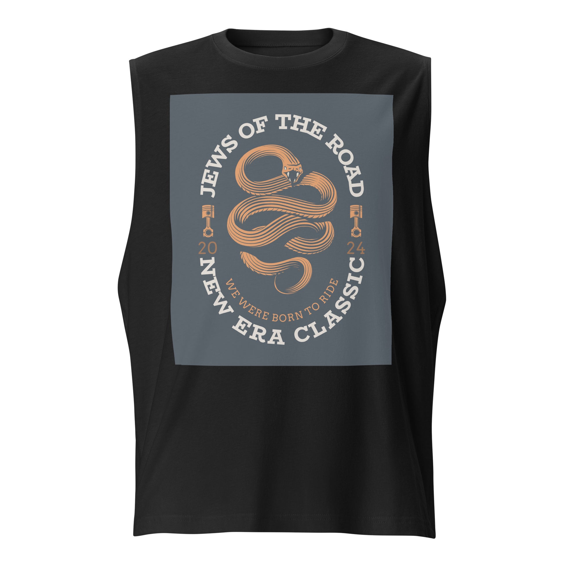 Biker Road | Jews | Unisex Muscle Tank Top
