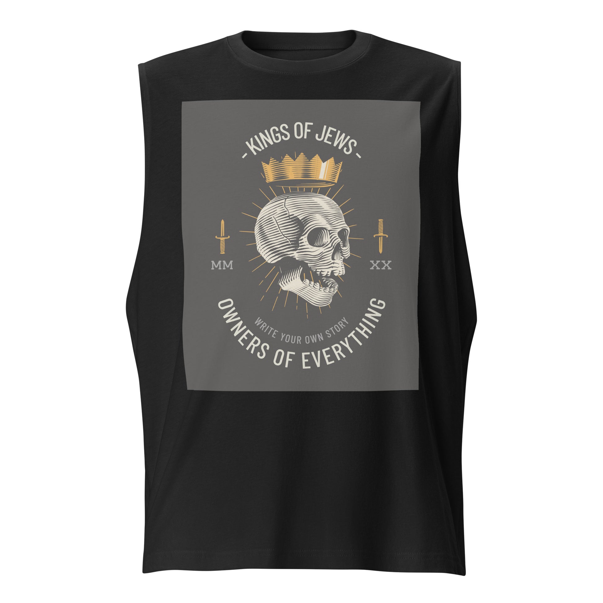 Biker Road | Jews | Unisex Muscle Tank Top