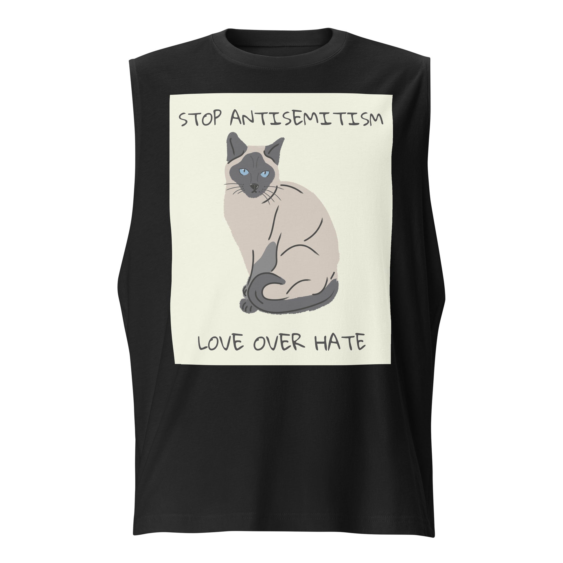 Sweet Cats | Antisemitism | Unisex Muscle Tank Top