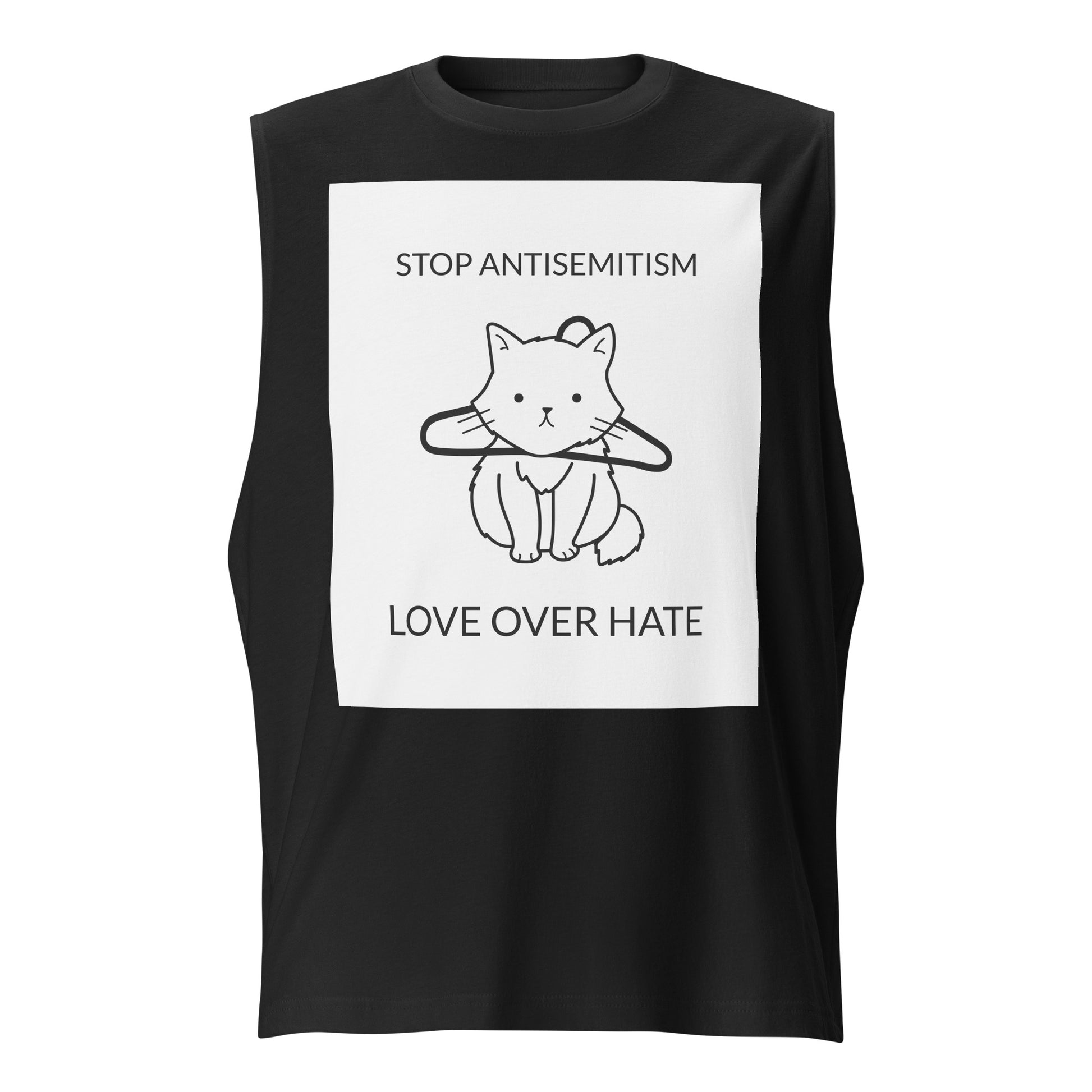 Sweet Cats | Antisemitism | Unisex Muscle Tank Top