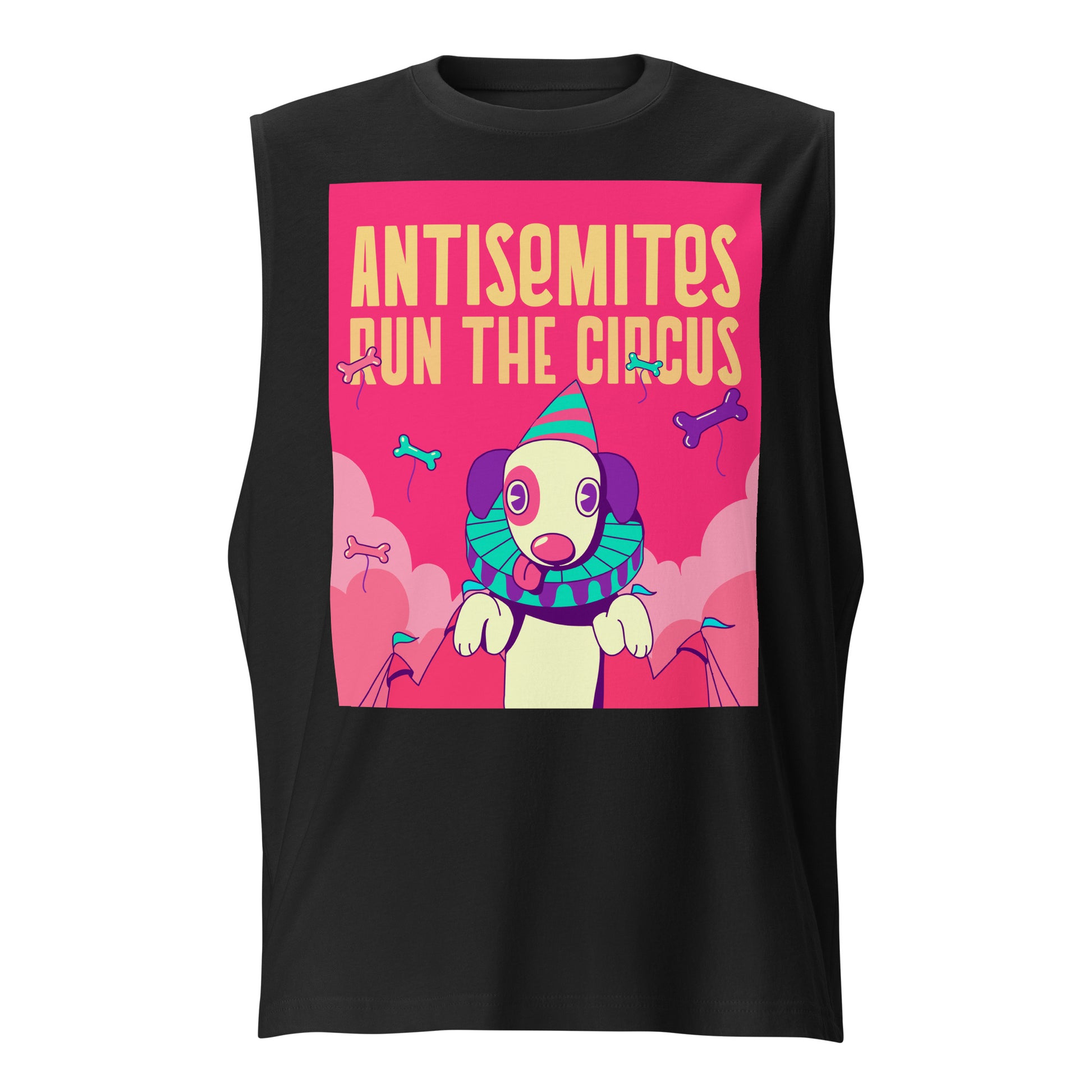 Antisemitic Clowns | Unisex Muscle Tank Top