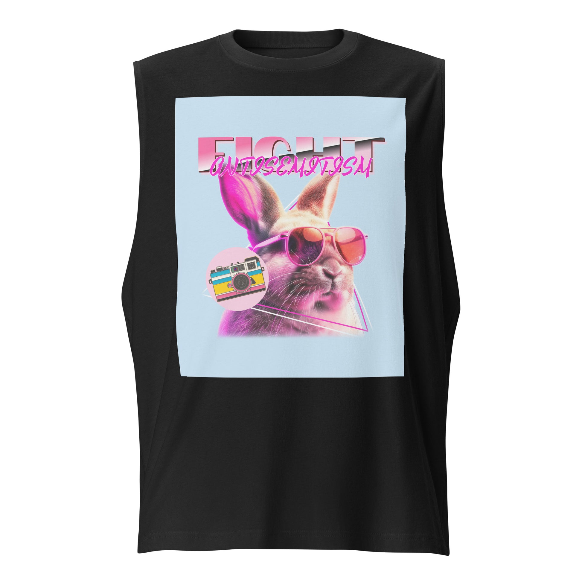 Retro Neon Animal | Unisex Muscle Tank Top