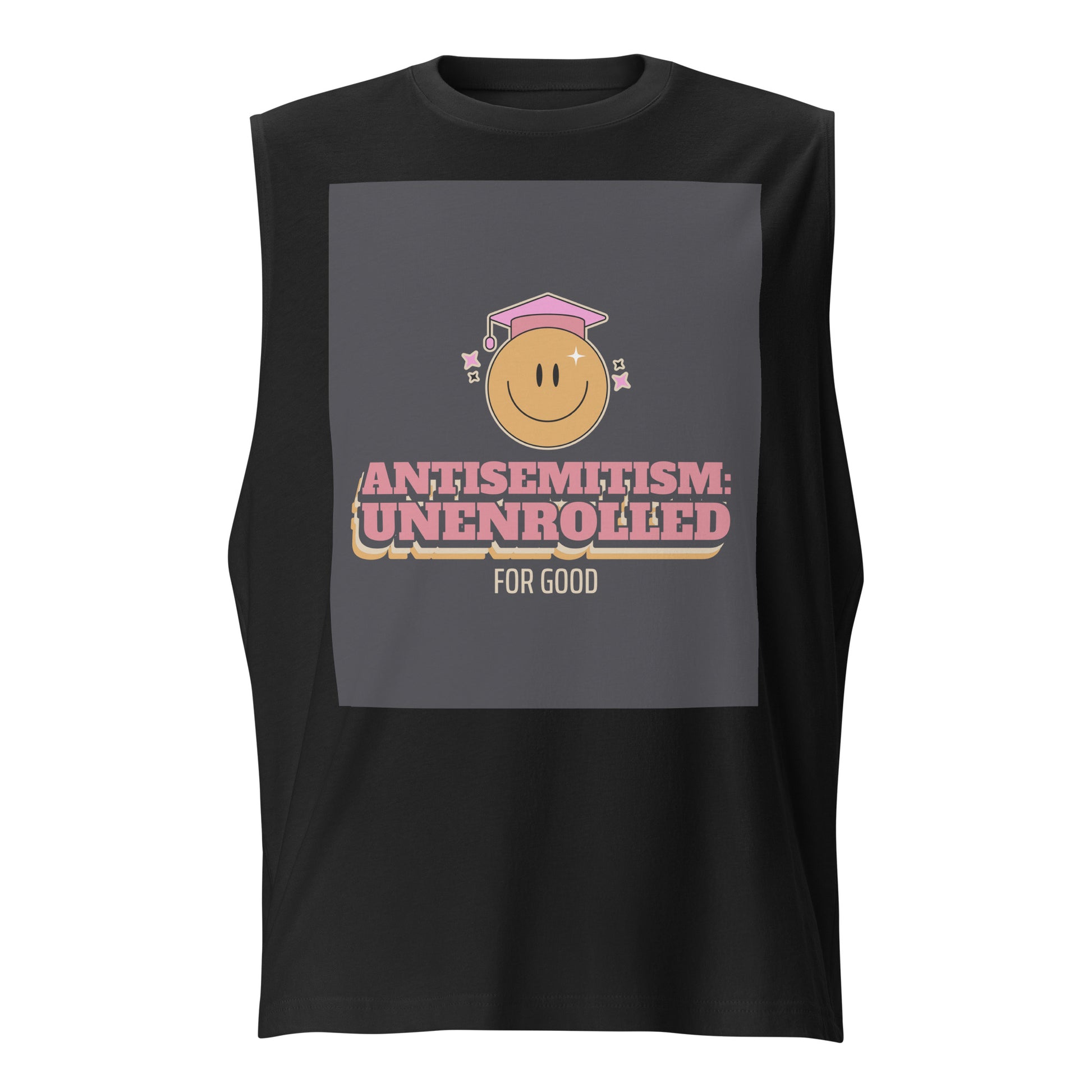 University | Antisemitism | Unisex Muscle Tank Top