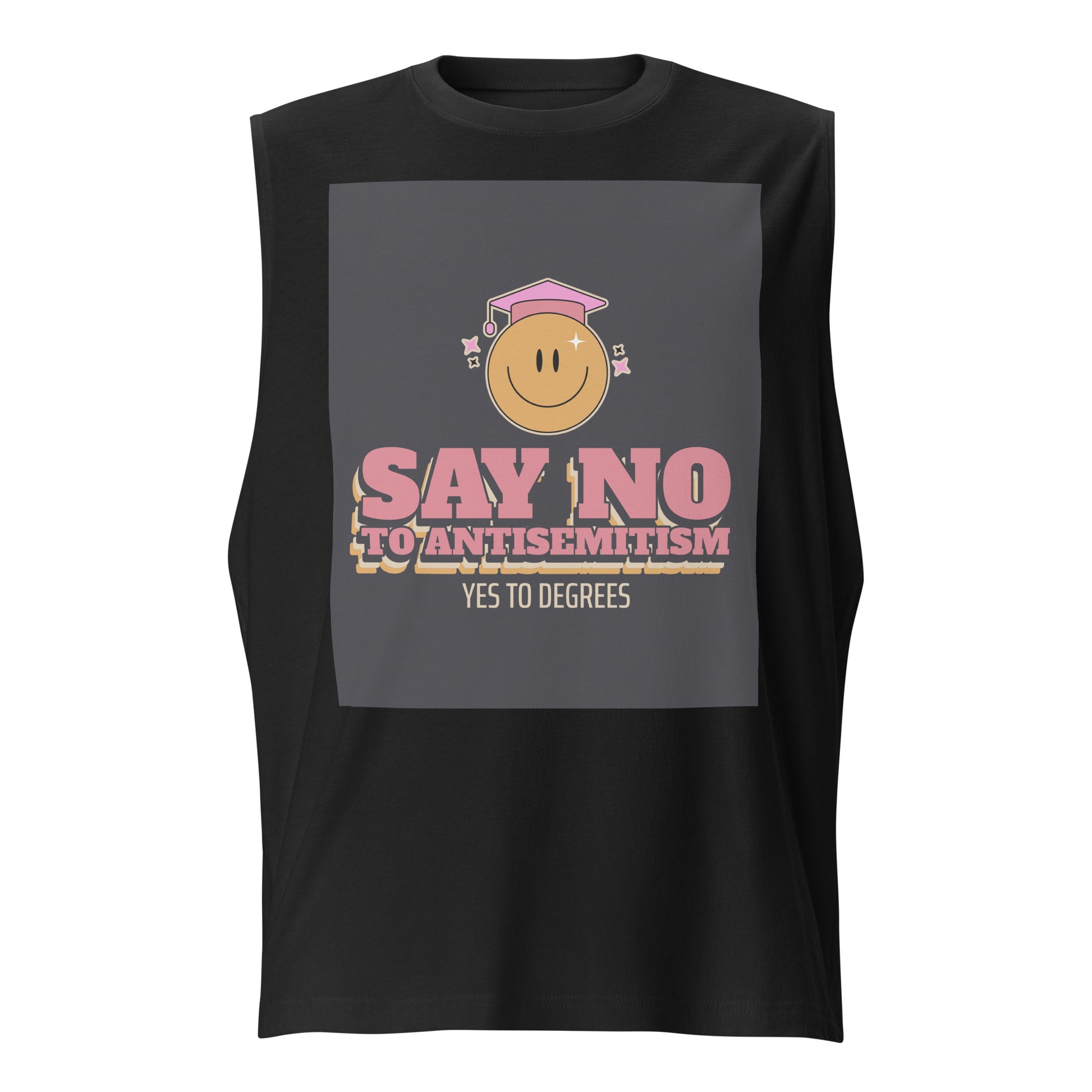 University | Antisemitism | Unisex Muscle Tank Top