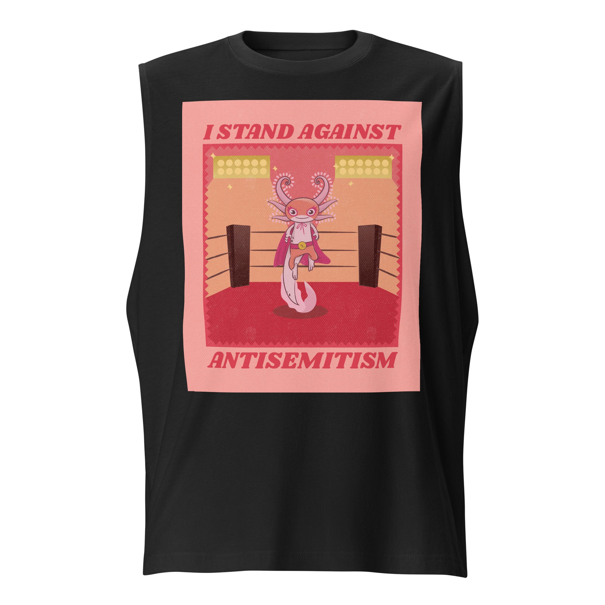 Champion Against Antisemitism | Unisex Muscle Tank Top