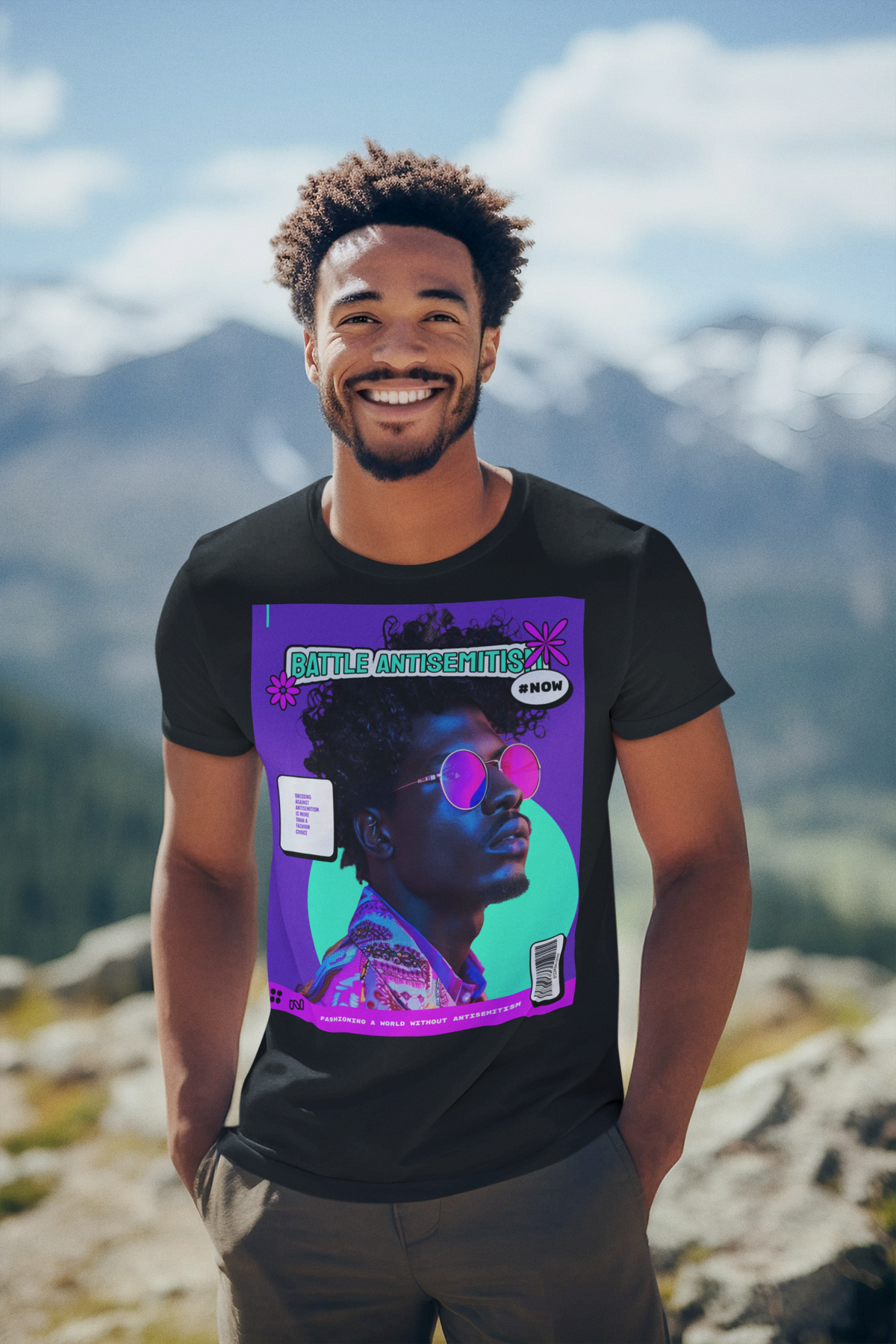 80's Fashion Trend | Battle Antisemitism | Unisex T-Shirt Jouparty