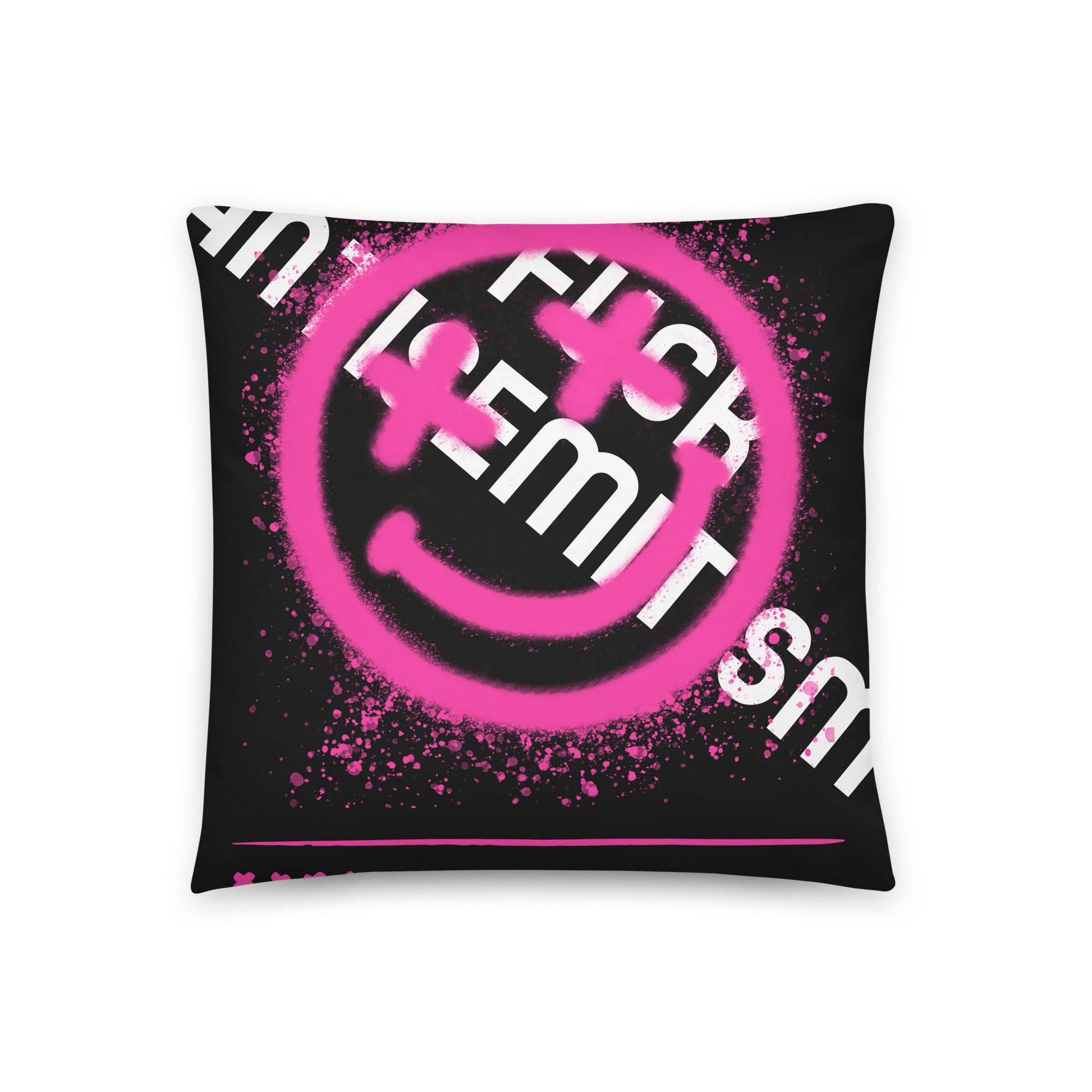 Fuck Antisemitism Graffiti | Pillow Case